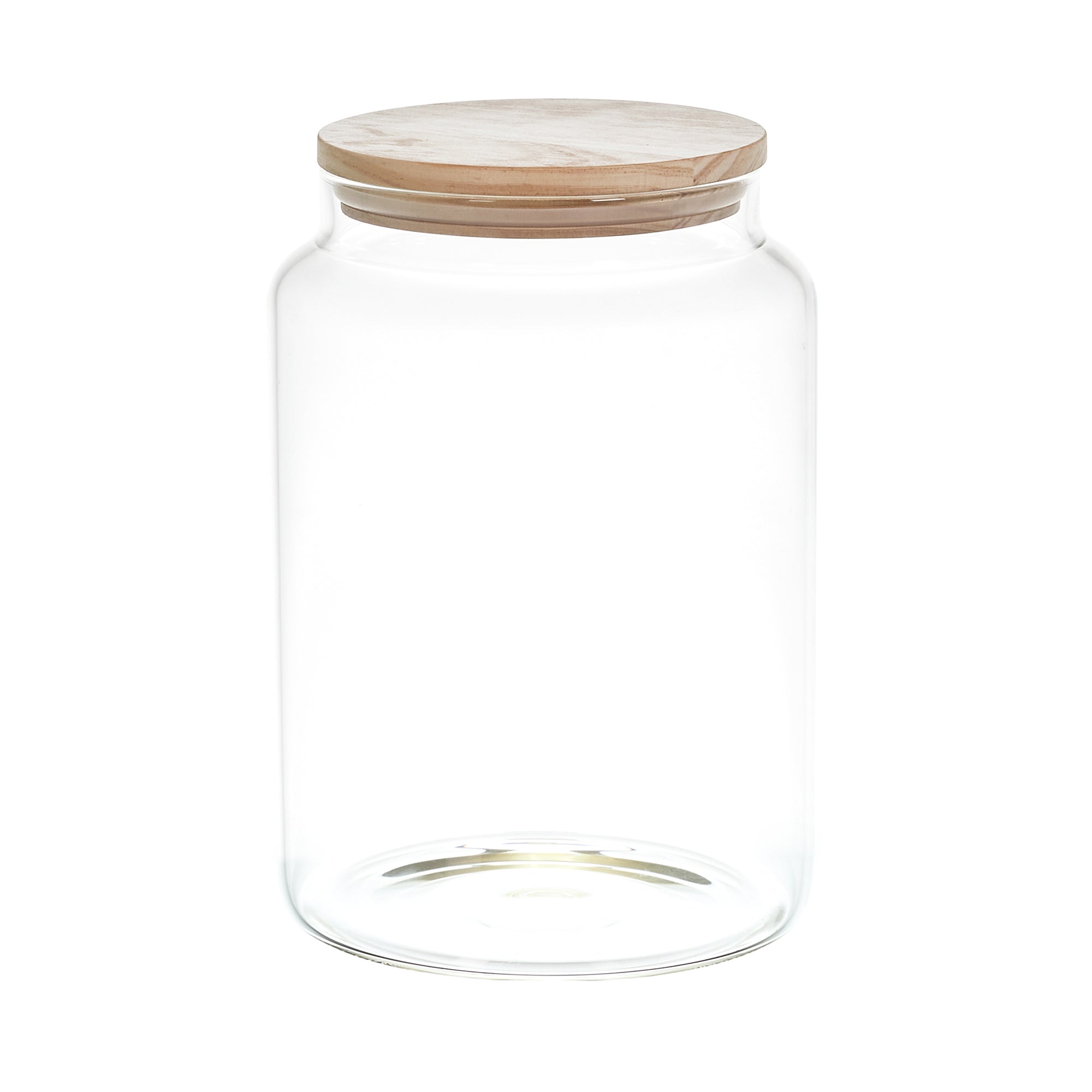 BOCAL DE CONSERVATION VERRE COUVERCLE BOIS 2.9L