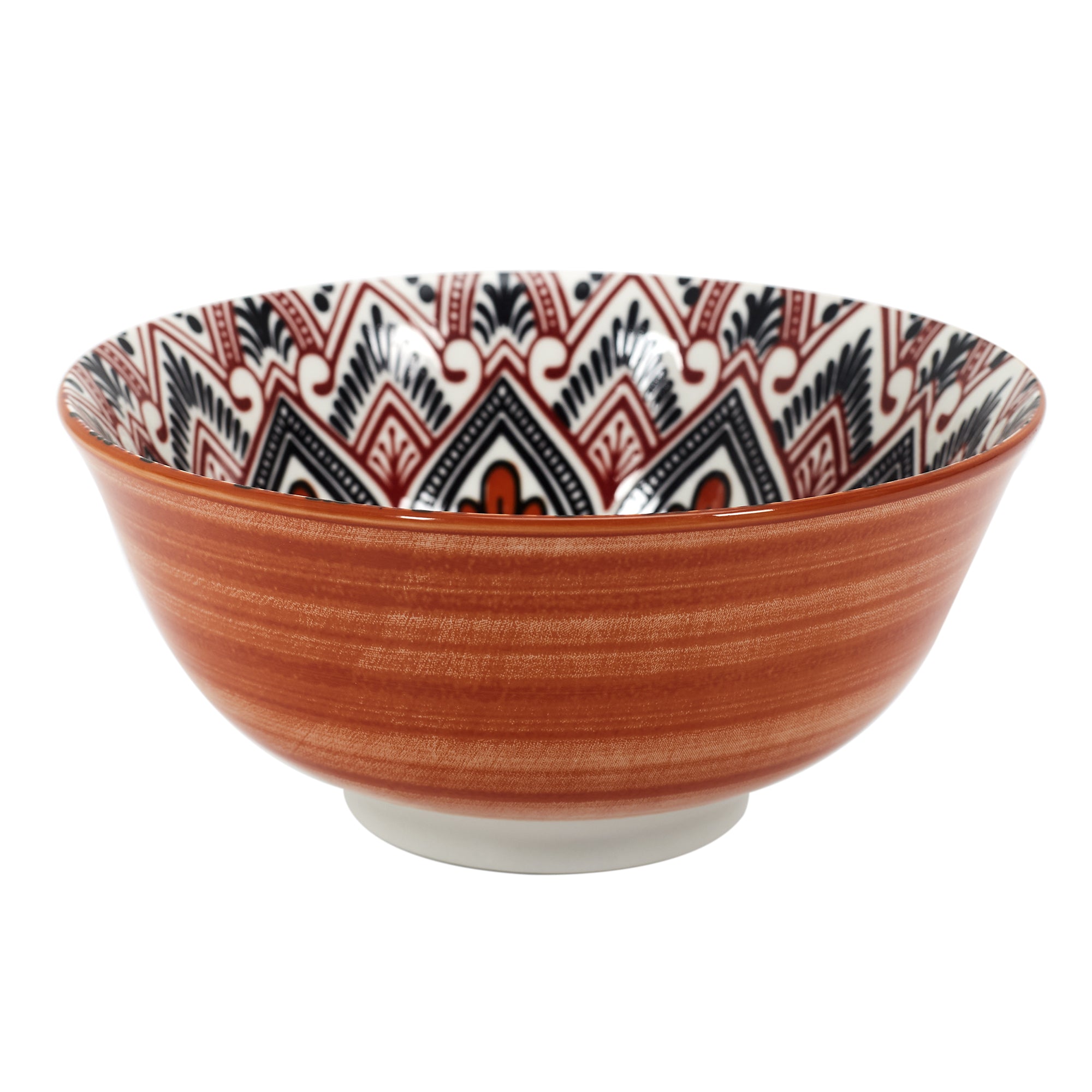 COUPELLE MANDALA ORANGE D15CM