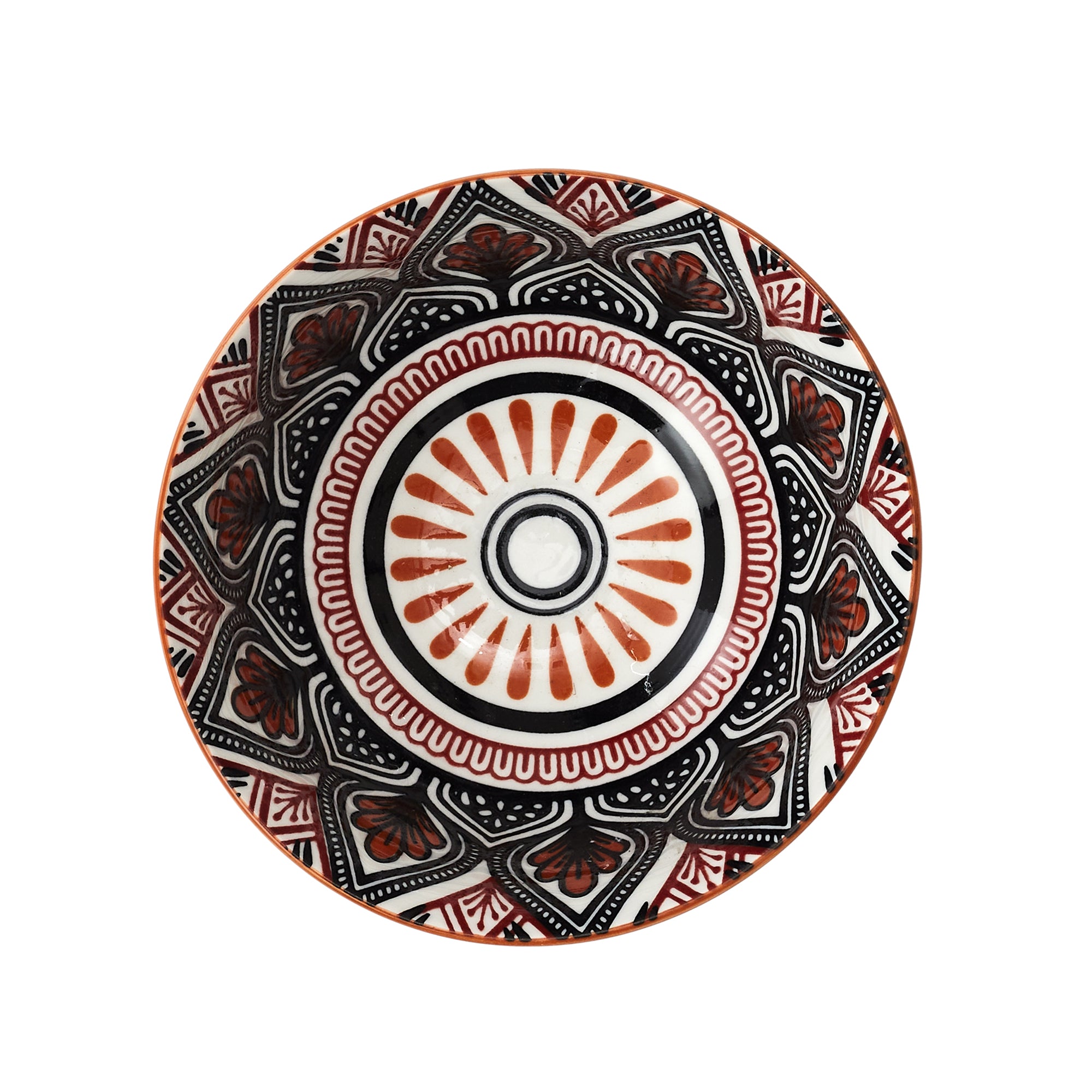 COUPELLE MANDALA ORANGE D12CM