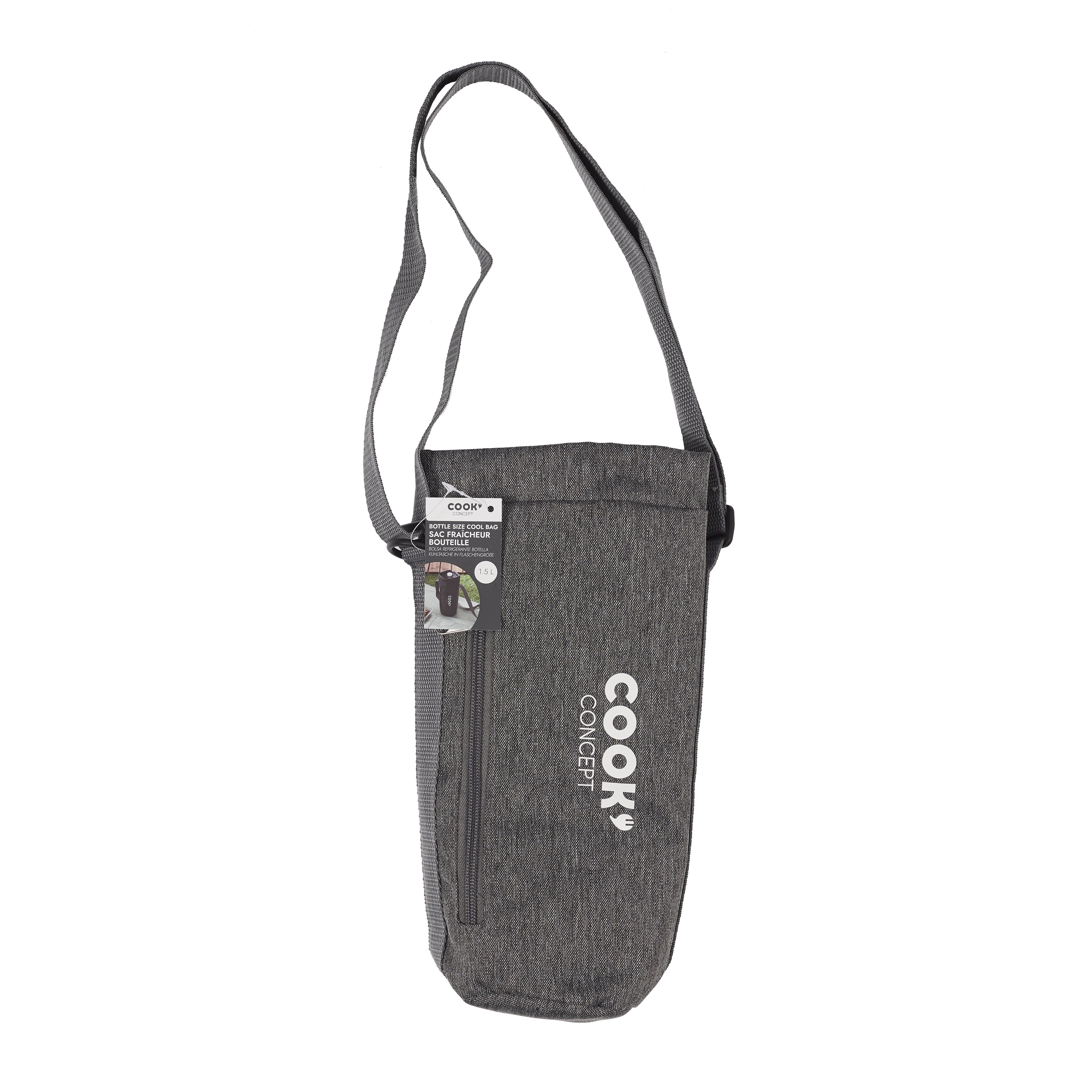 SAC FRAICHEUR BOUTEILLE 1.5L GRIS