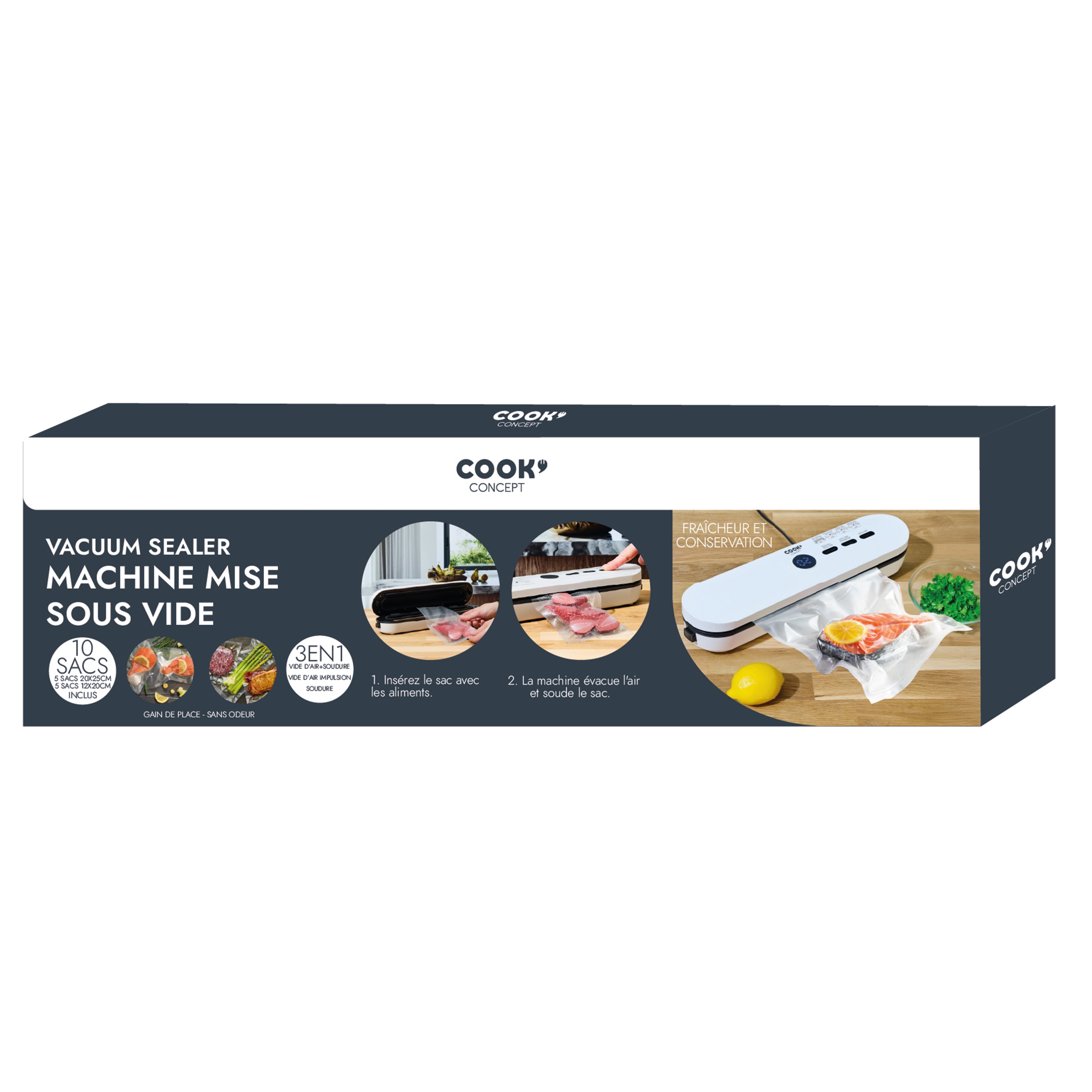 MACHINE MISE SOUS VIDE ALIMENTAIRE