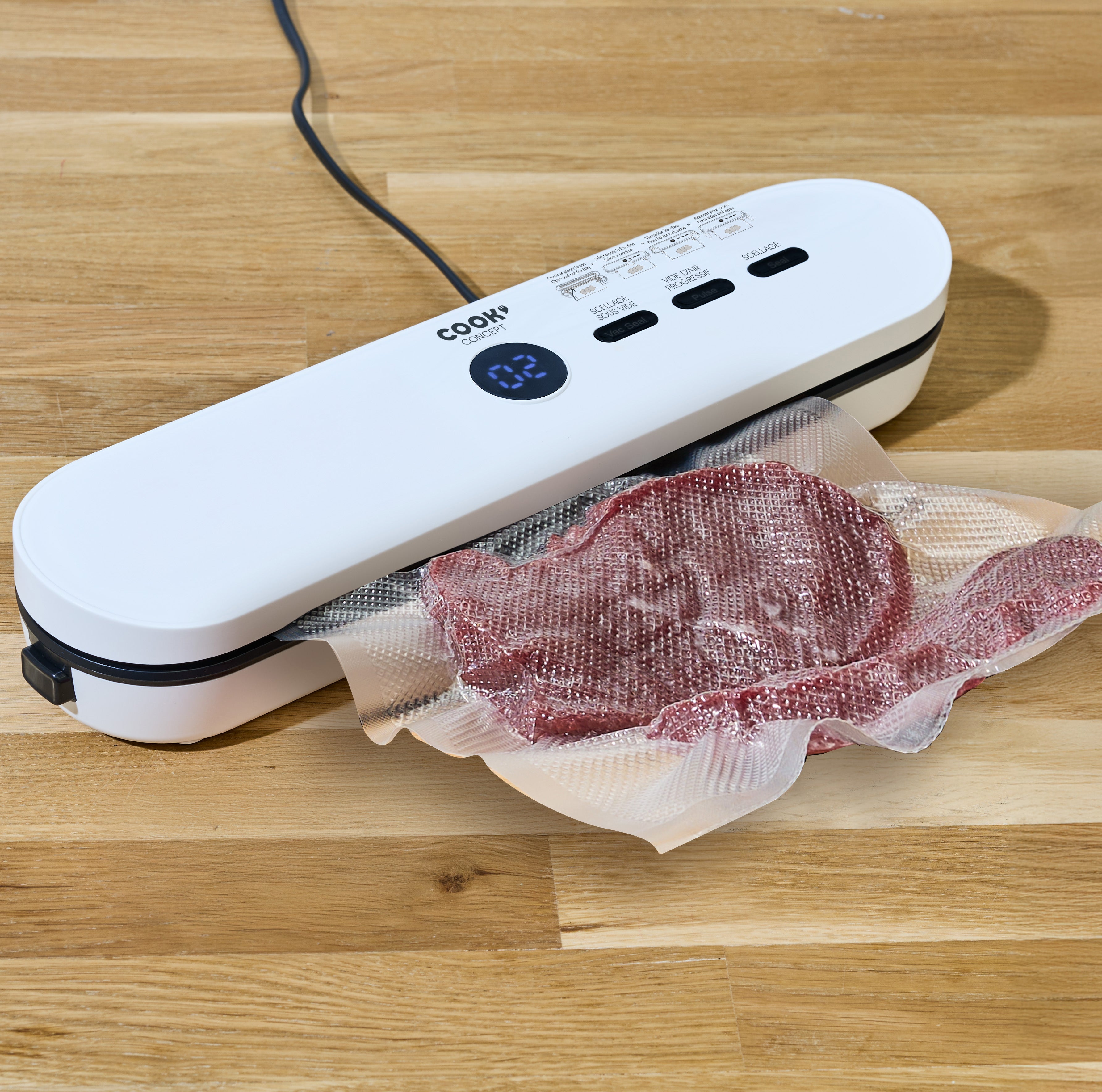 SAC SOUS VIDE ALIMENTAIRE 28X300CM X2