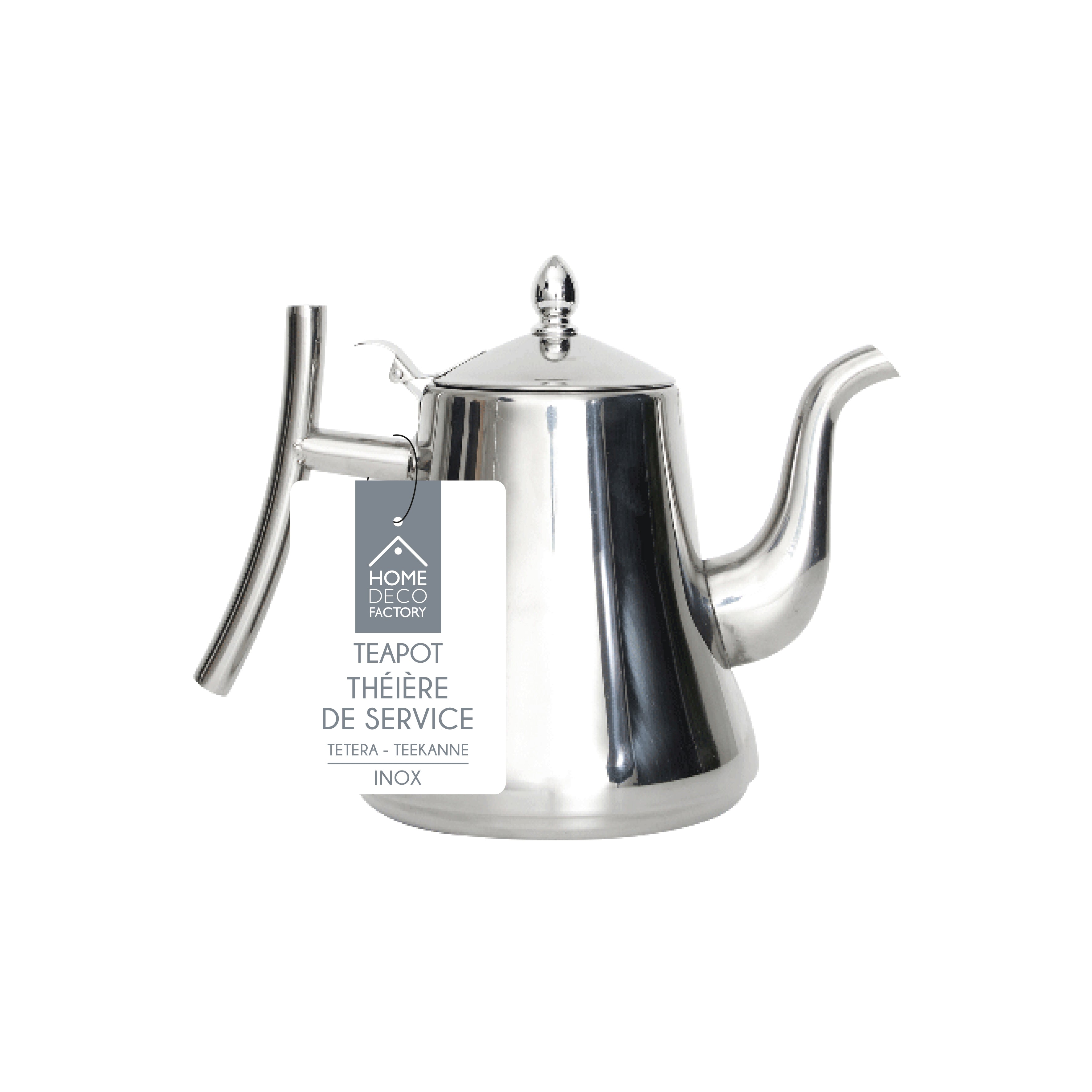THEIERE DE SERVICE INOX AVEC FILTRE