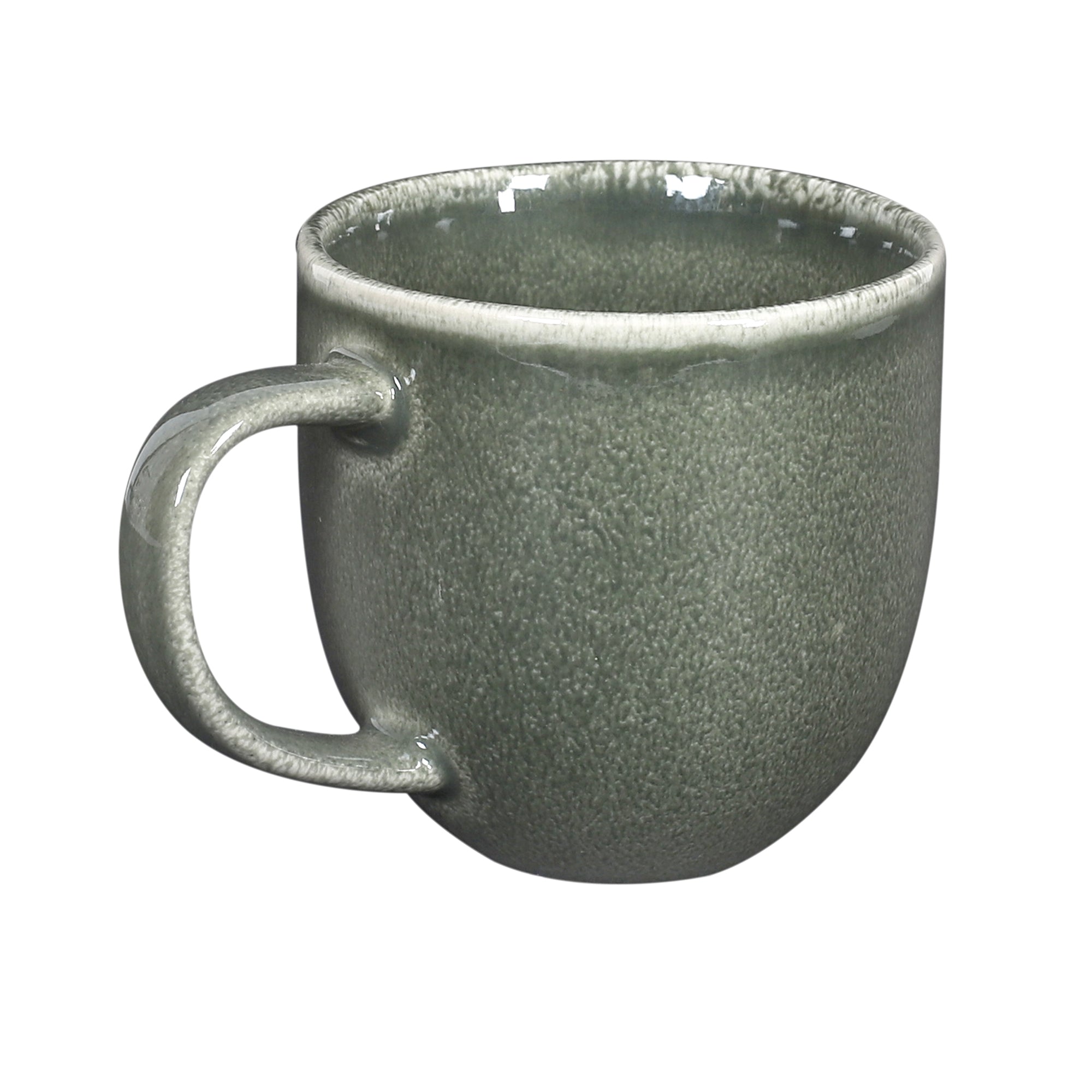 MUG 30 CL AU GRES DU TEMPS VERT 30CL - LOT DE 6