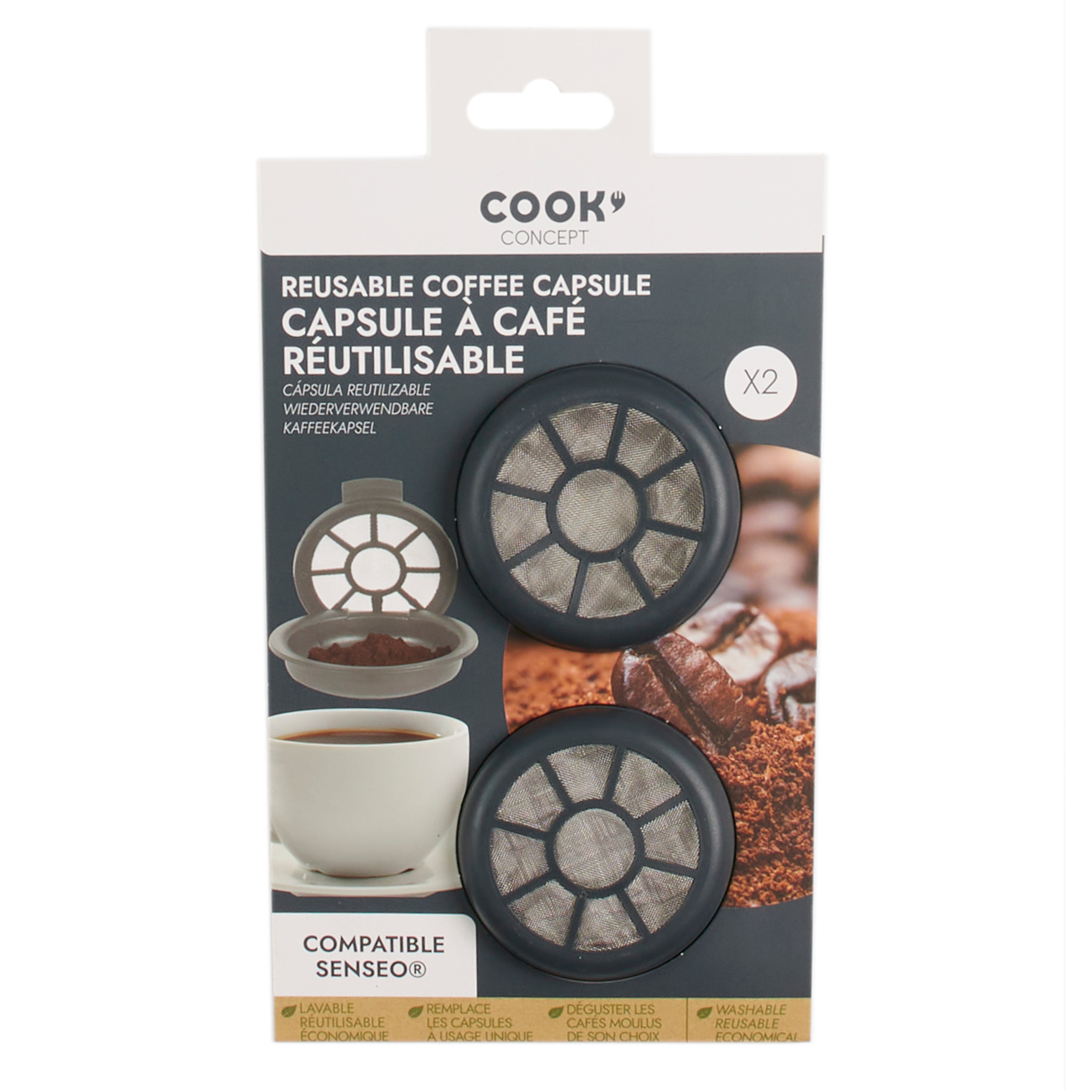 FILTRE CAFE COMPATIBLE SENSEO X2