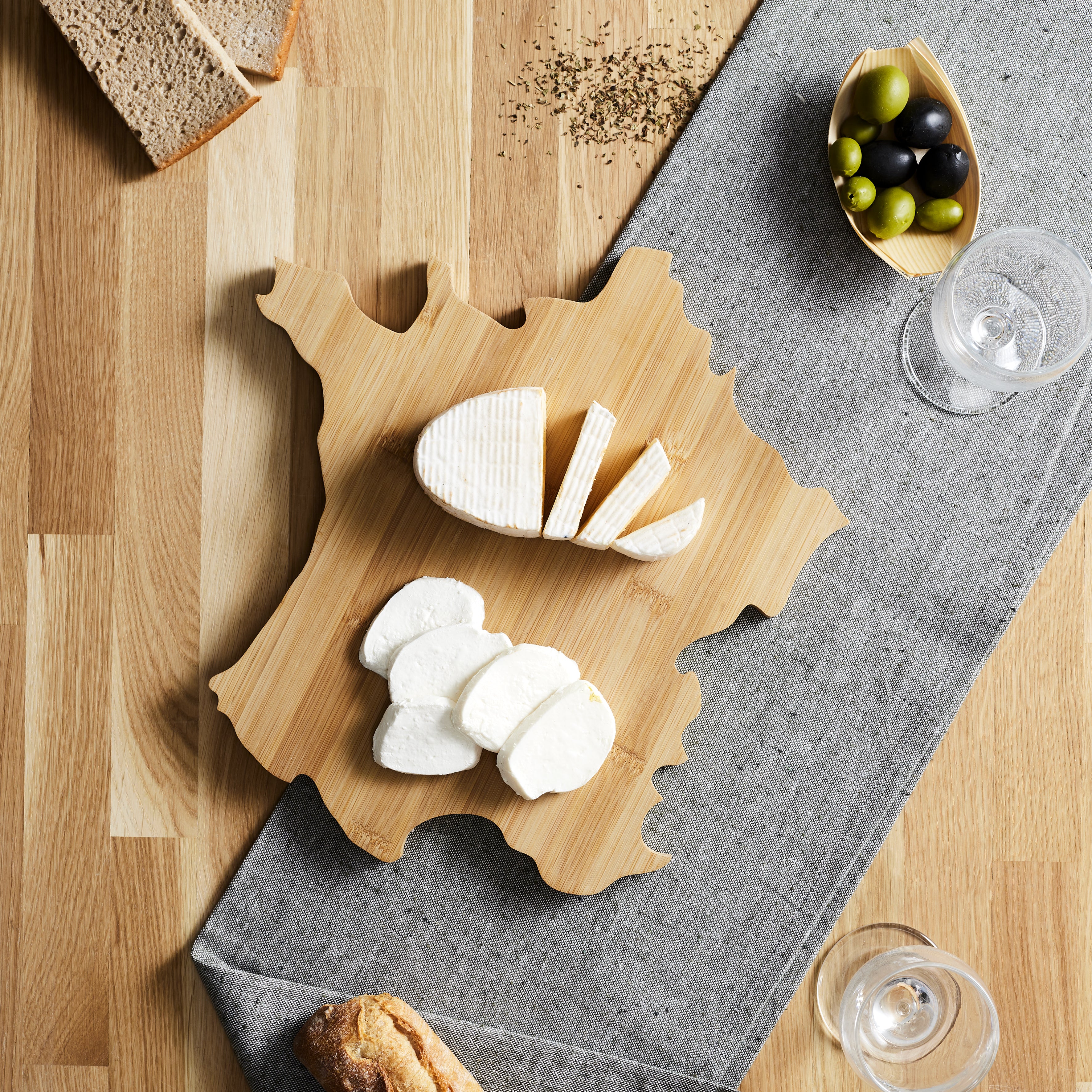 PLANCHE FROMAGE BOIS FORME FRANCE