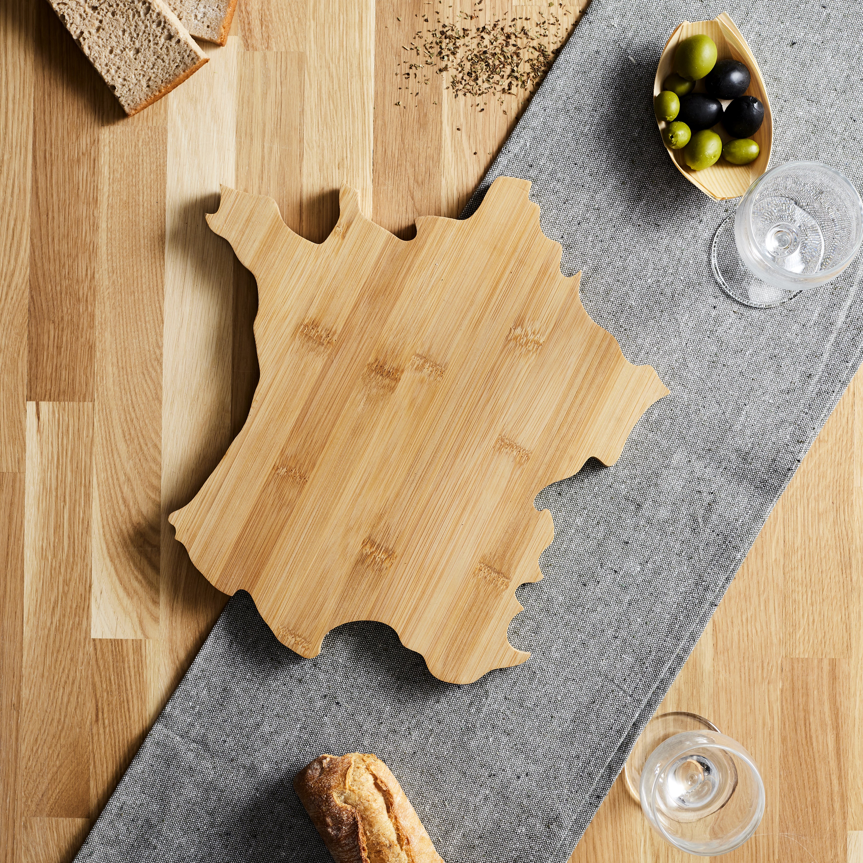 PLANCHE FROMAGE BOIS FORME FRANCE