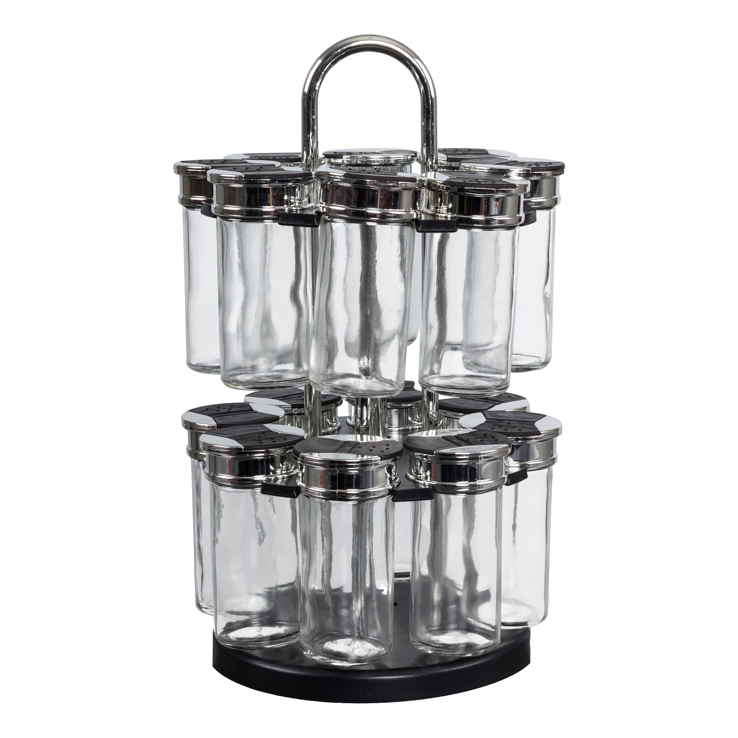 CARROUSEL 2 ETAGES 16 POTS COUVERCLE PLASTIQUE