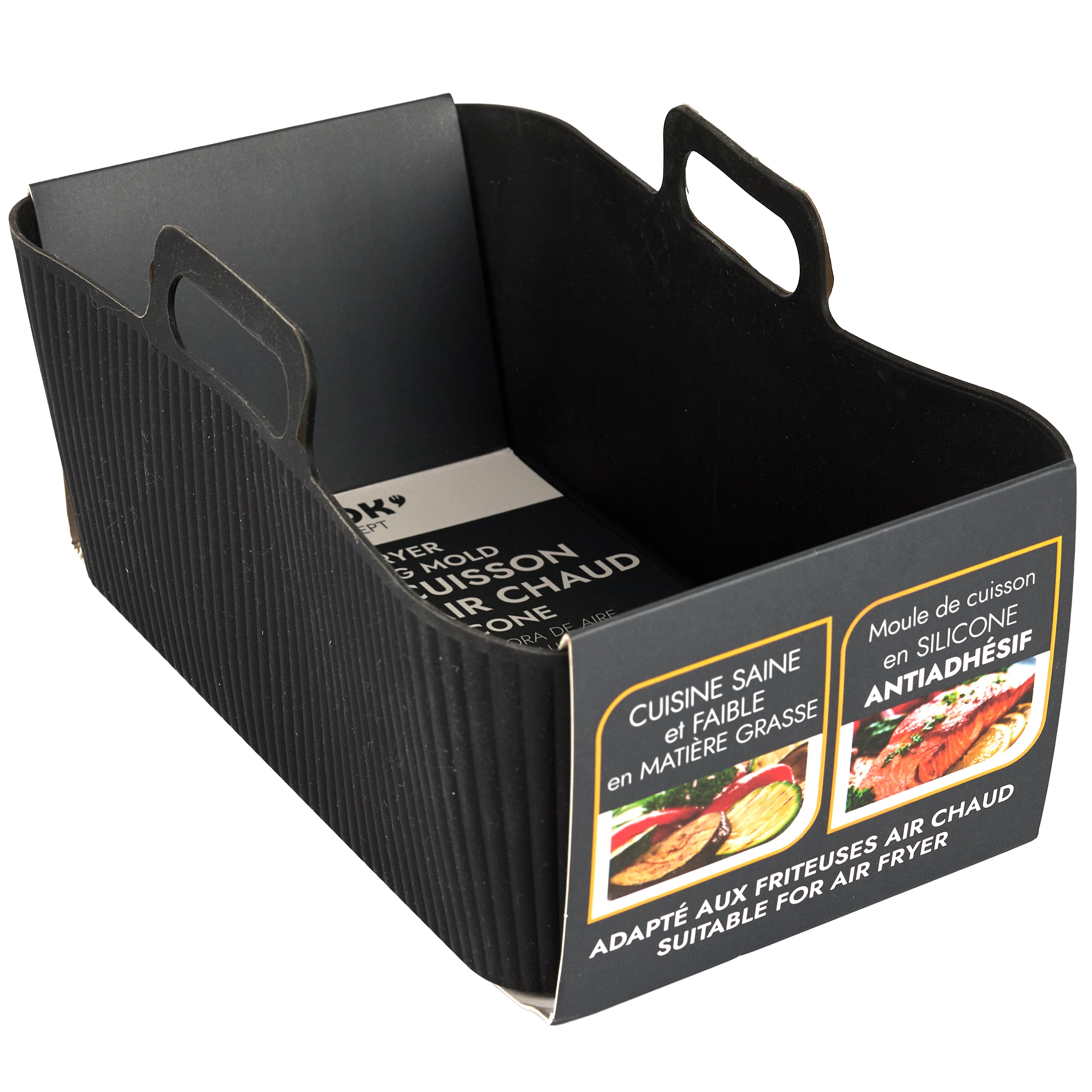 MOULE CUISSON RECTANGLE FRITEUSE A AIR 19X12CM