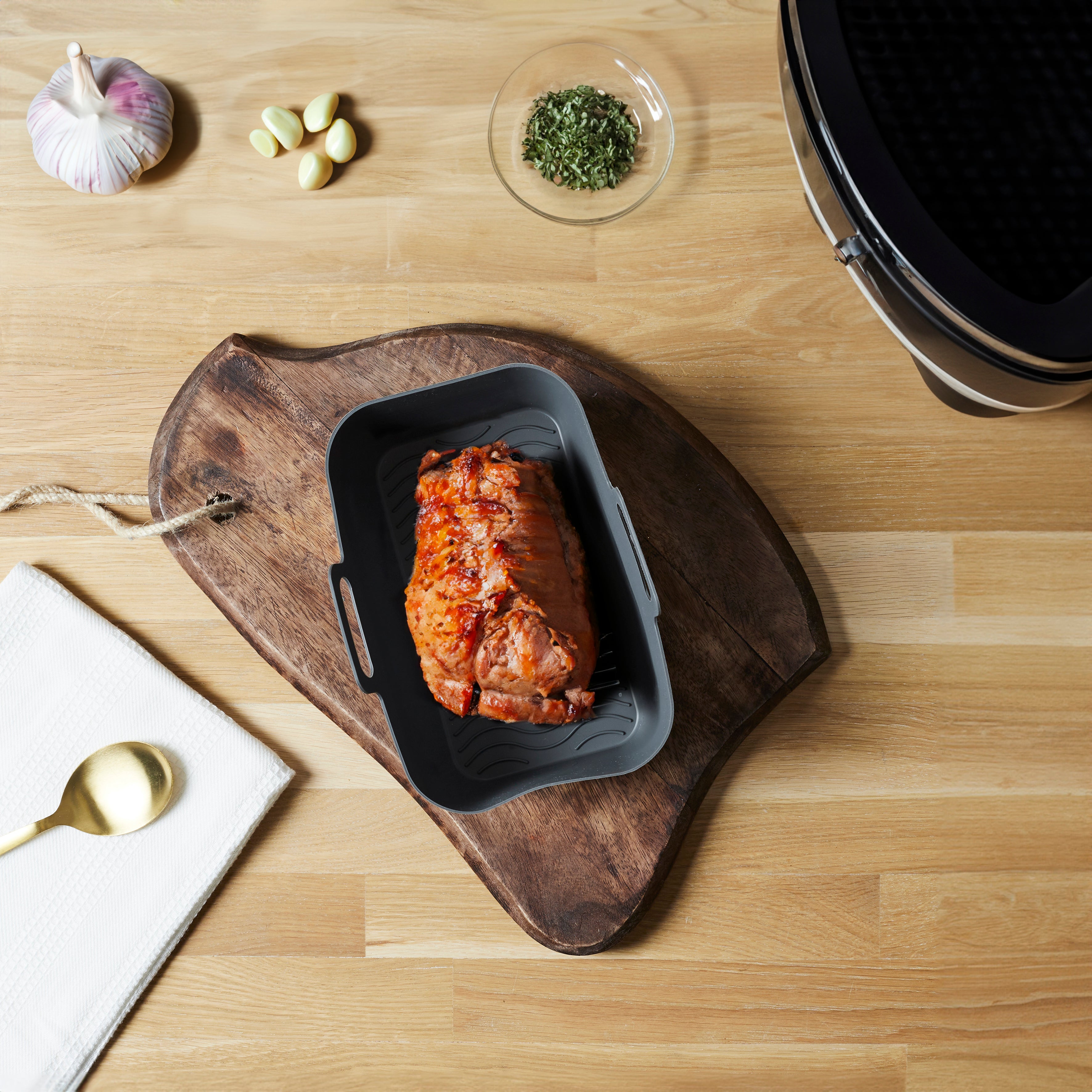 MOULE CUISSON RECTANGLE FRITEUSE A AIR 19X12CM