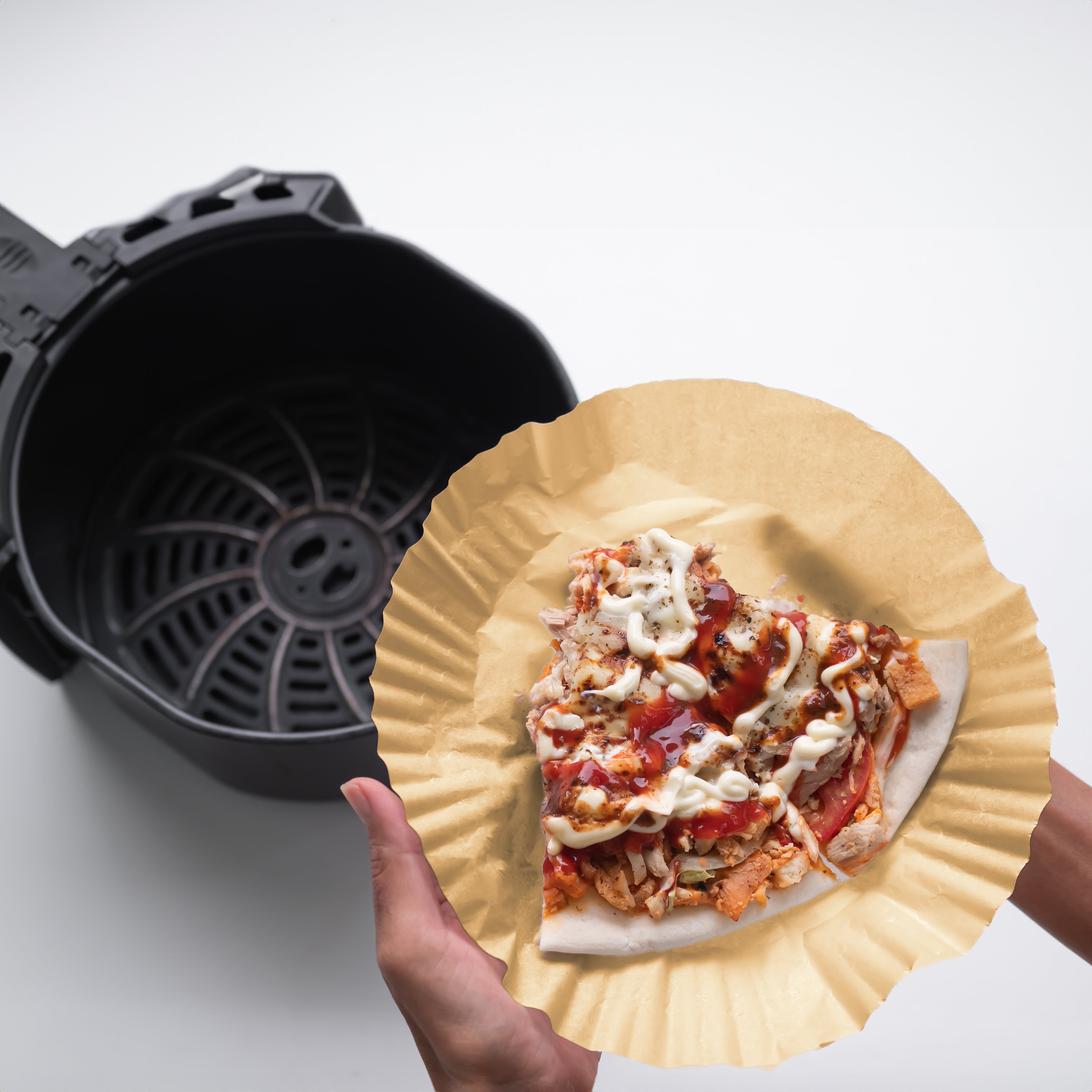 PAPIER DE CUISSON ROND FRITEUSE A AIR X25 20CM