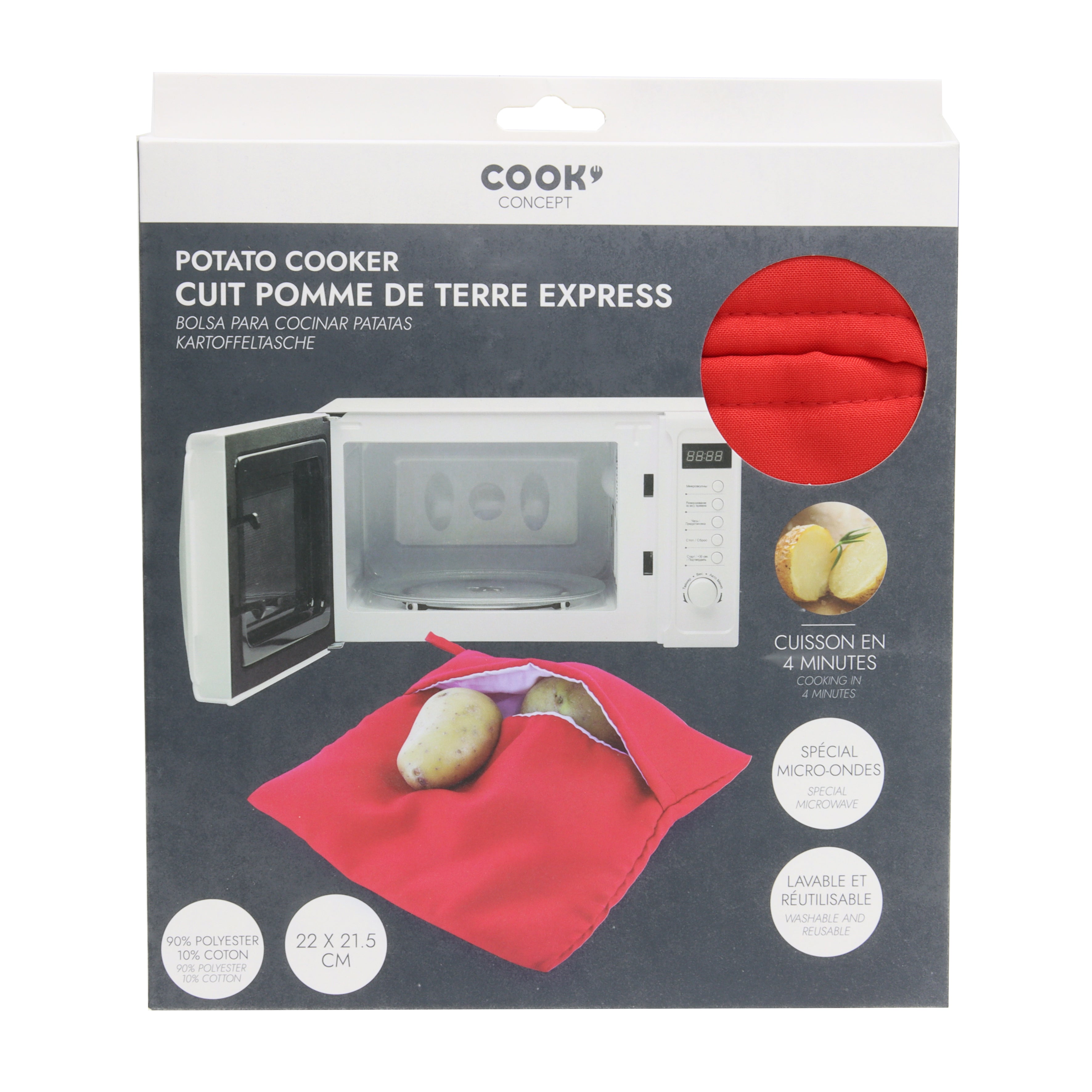 CUIT POMME DE TERRE MICRO ONDES