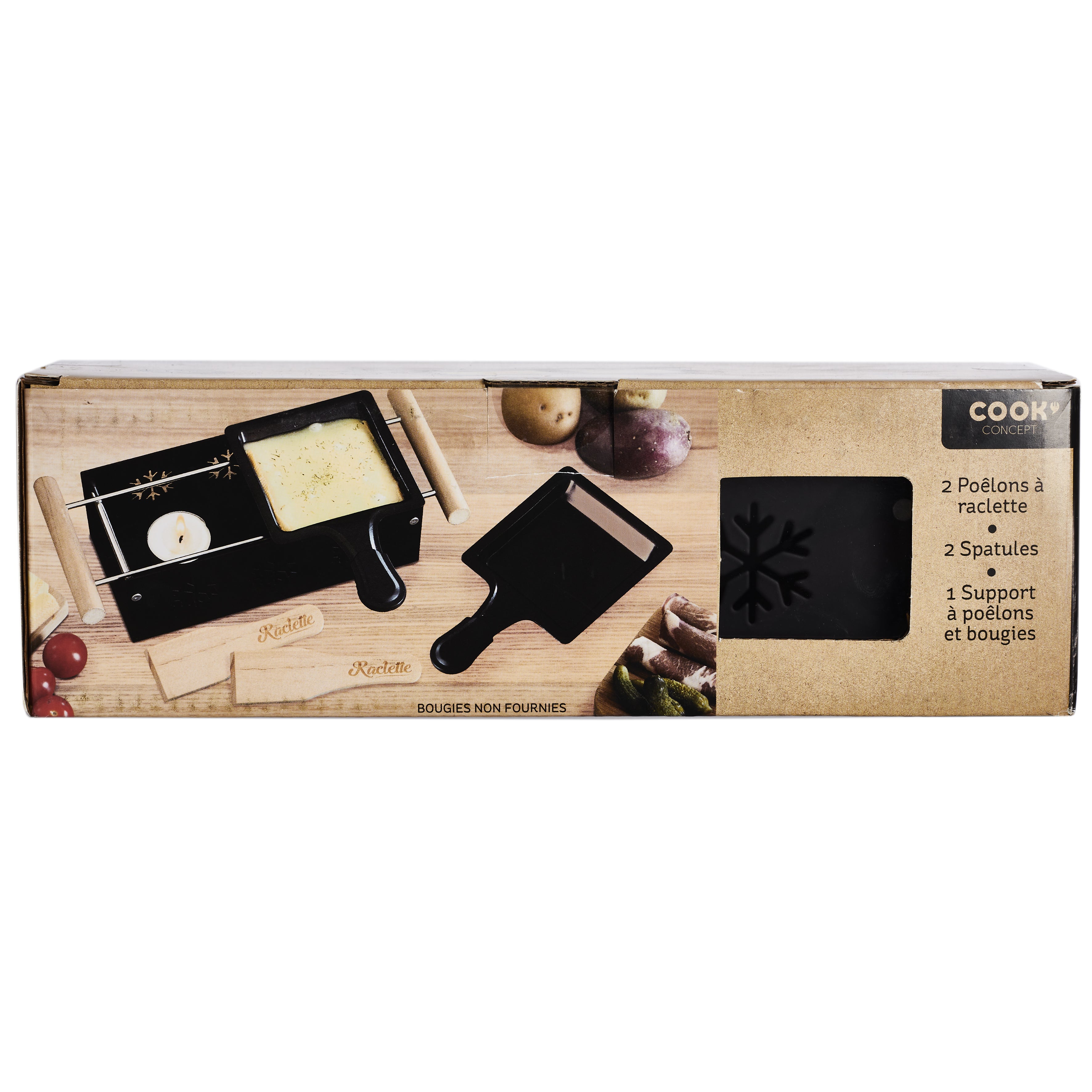 RACLETTE DUO A LA BOUGIE