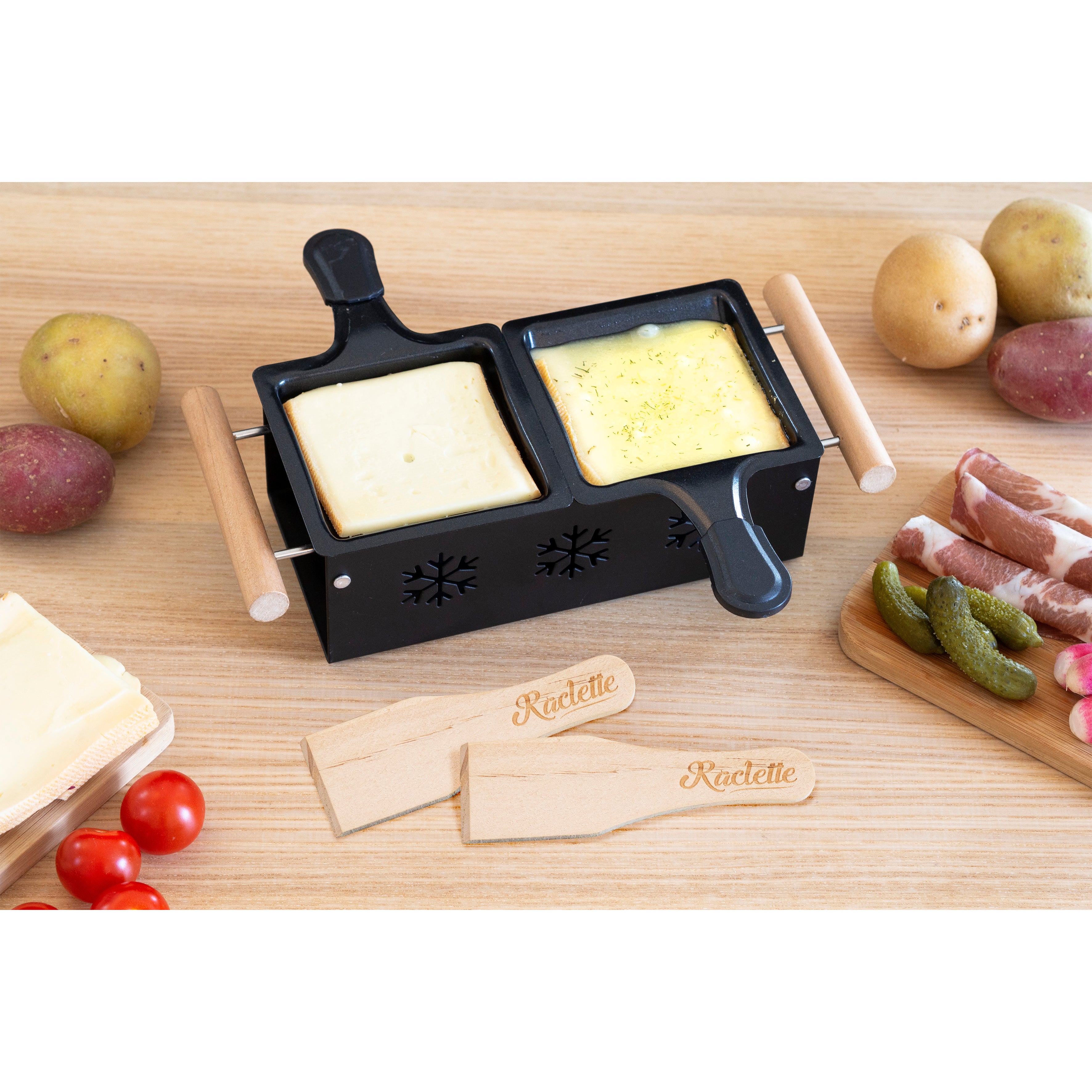 RACLETTE DUO A LA BOUGIE