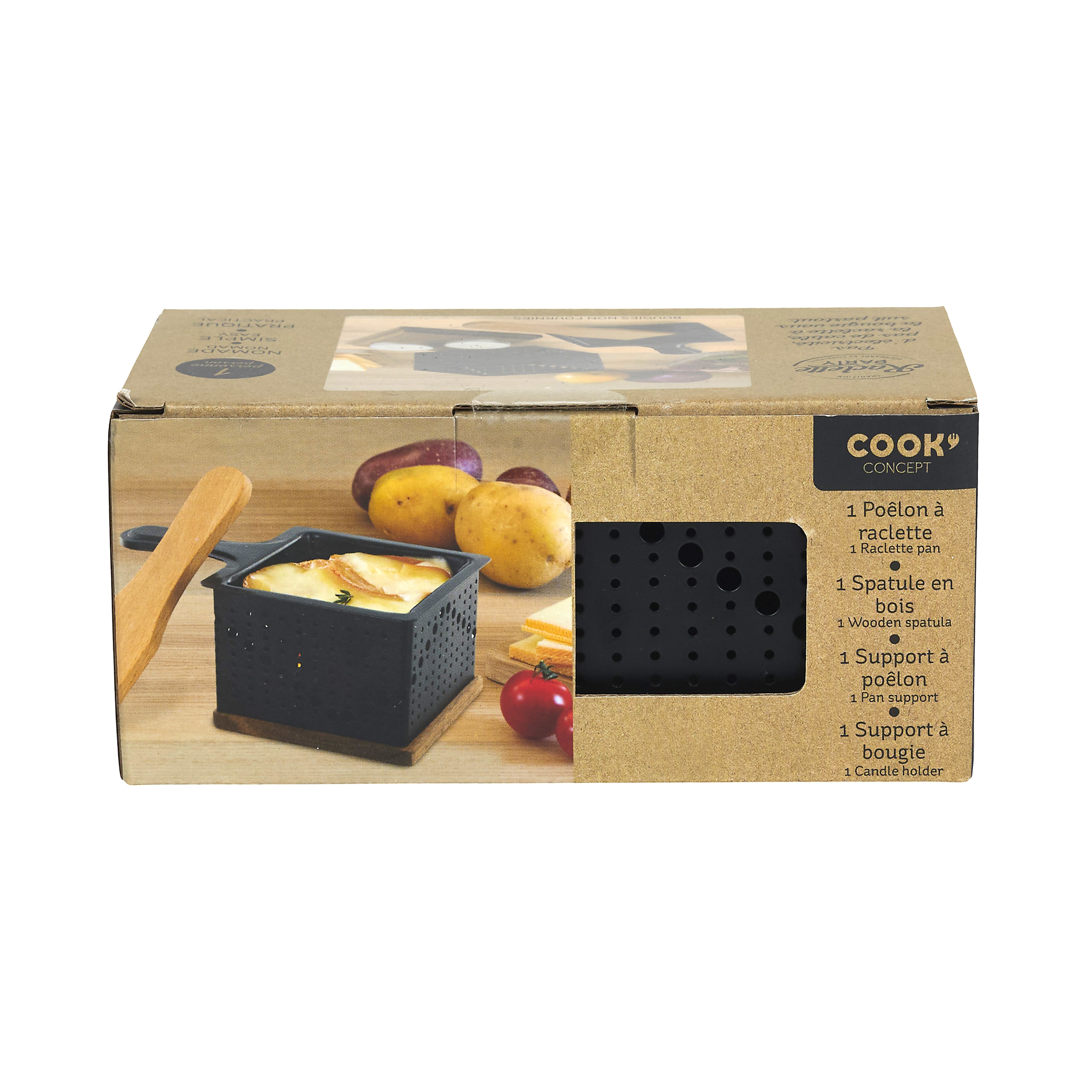 RACLETTE INDIVIDUELLE A LA BOUGIE