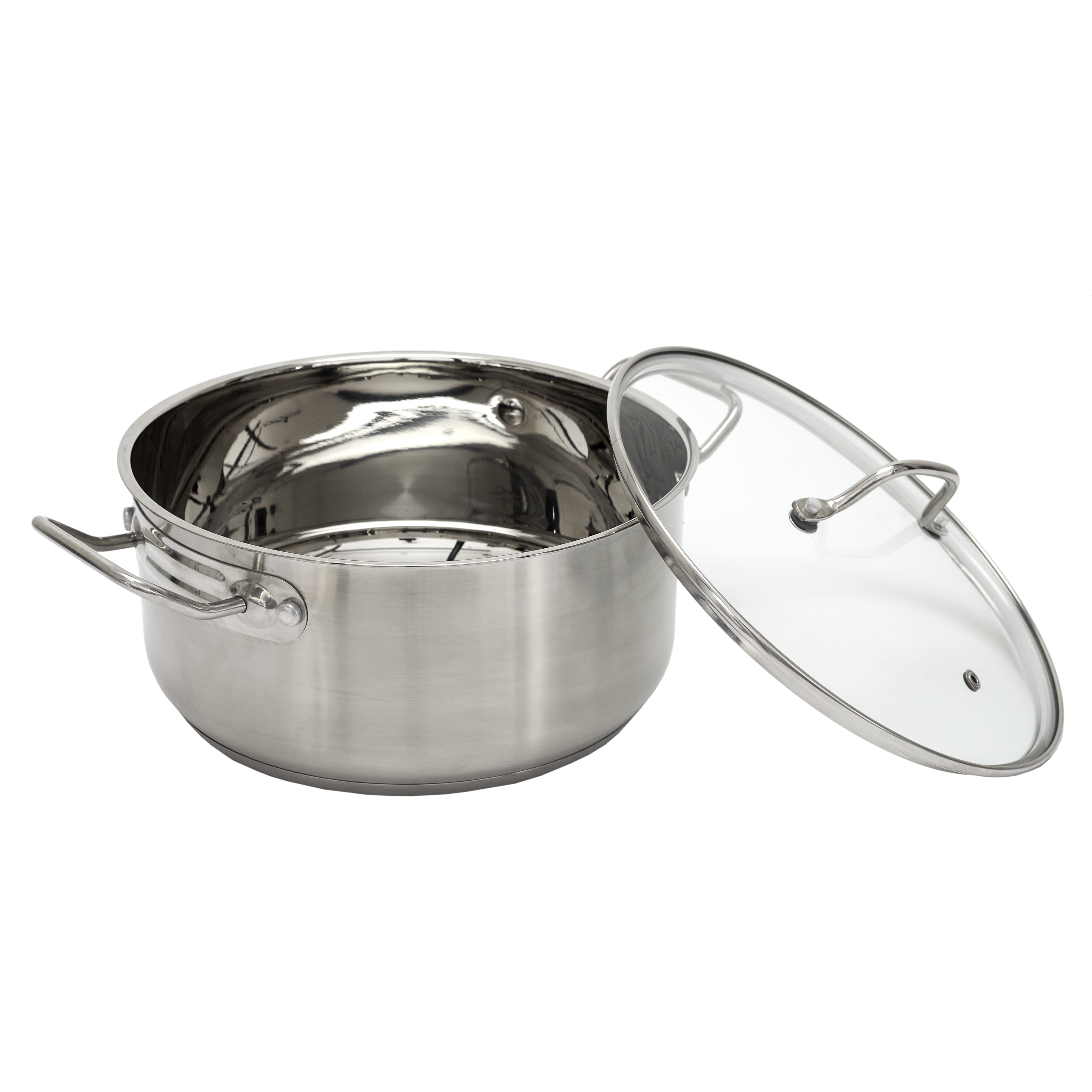 FAITOUT AVEC COUVERCLE EN VERRE 24CM