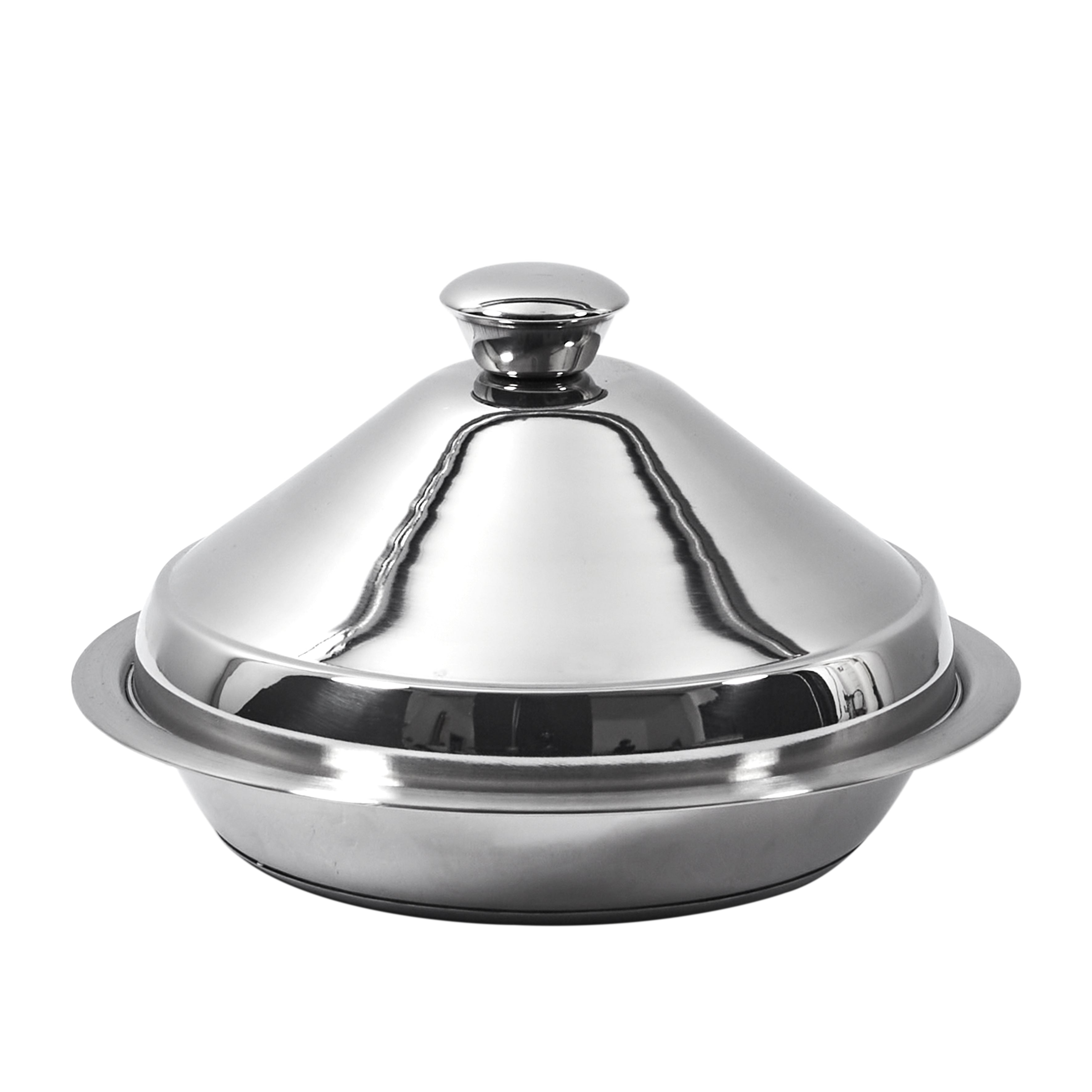 TAJINE EN ACIER INOXYDABLE 24CM