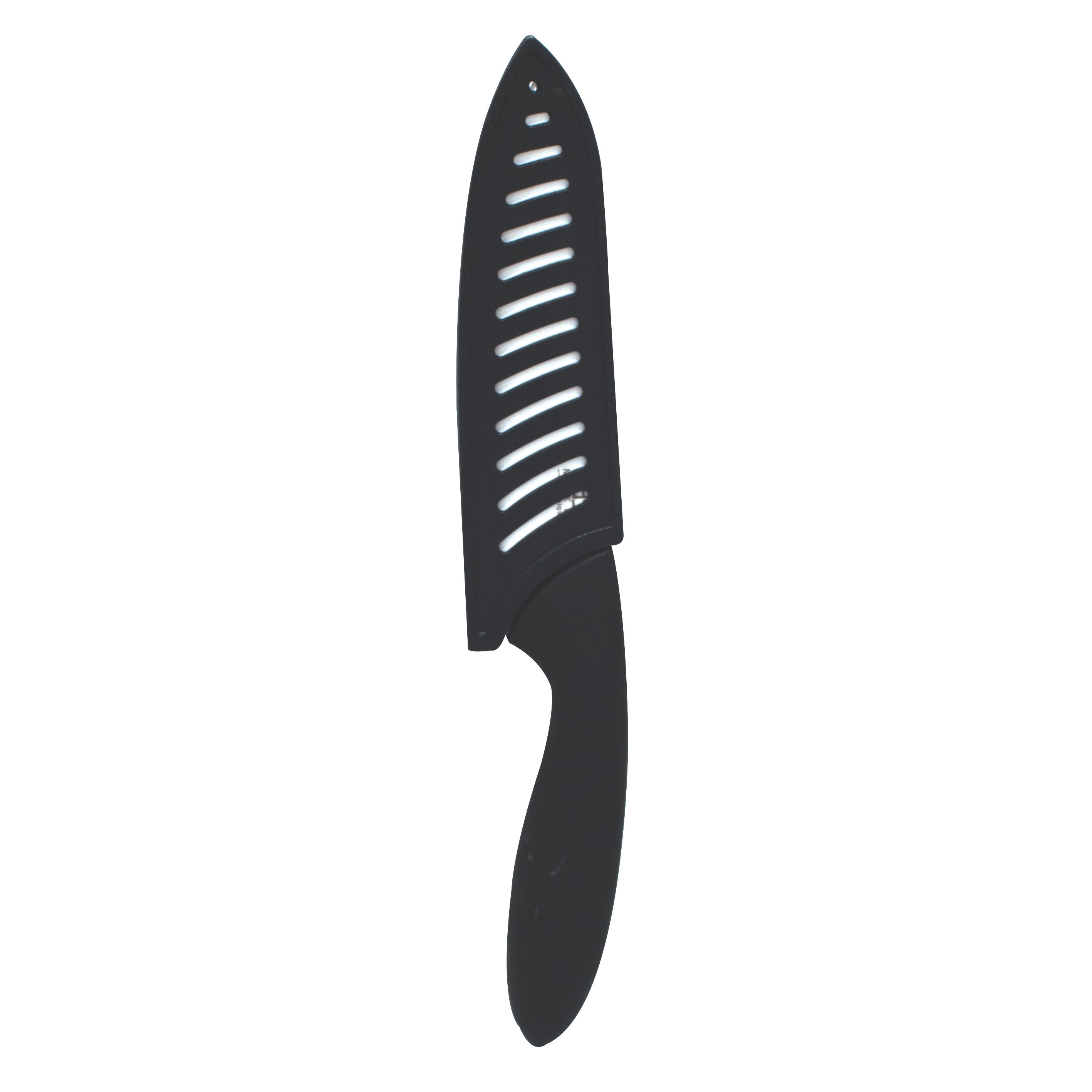 COUTEAU CERAMIQUE 15CM MANCHE SOFT AVEC ETUI
