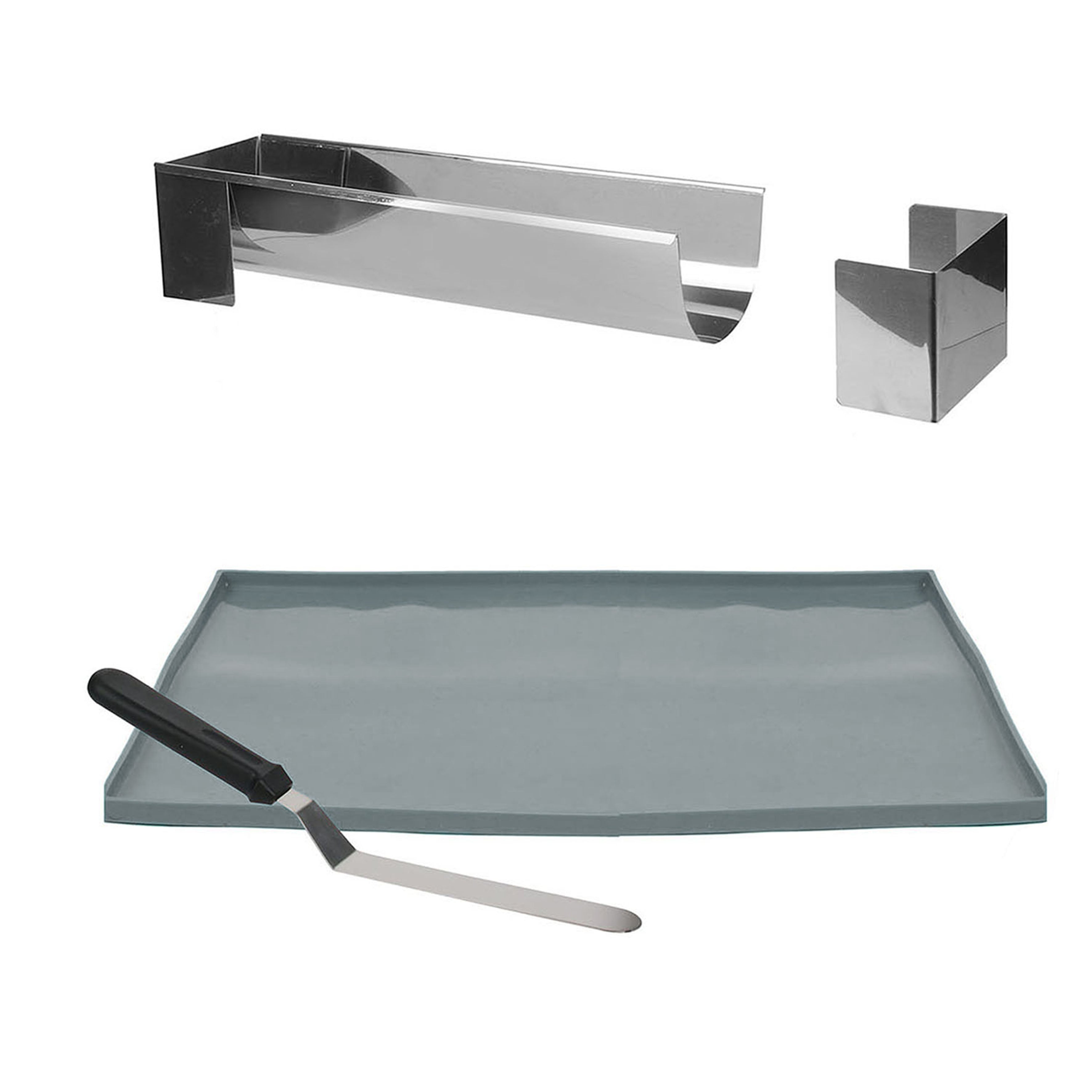 COFFRET BUCHE MOULE PLAQUE GENOISE SPATULE