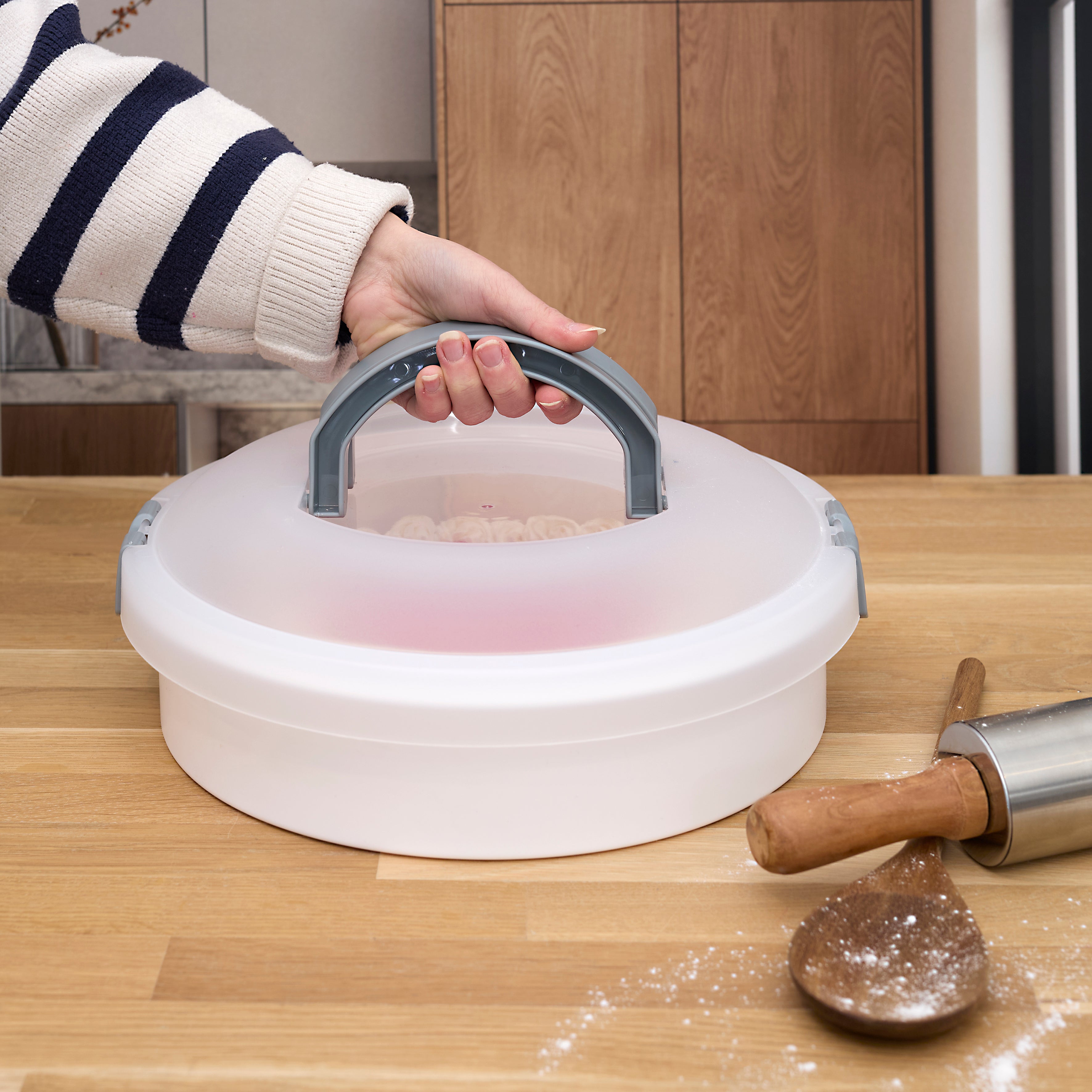 BOITE A GATEAU TRANSPORTABLE