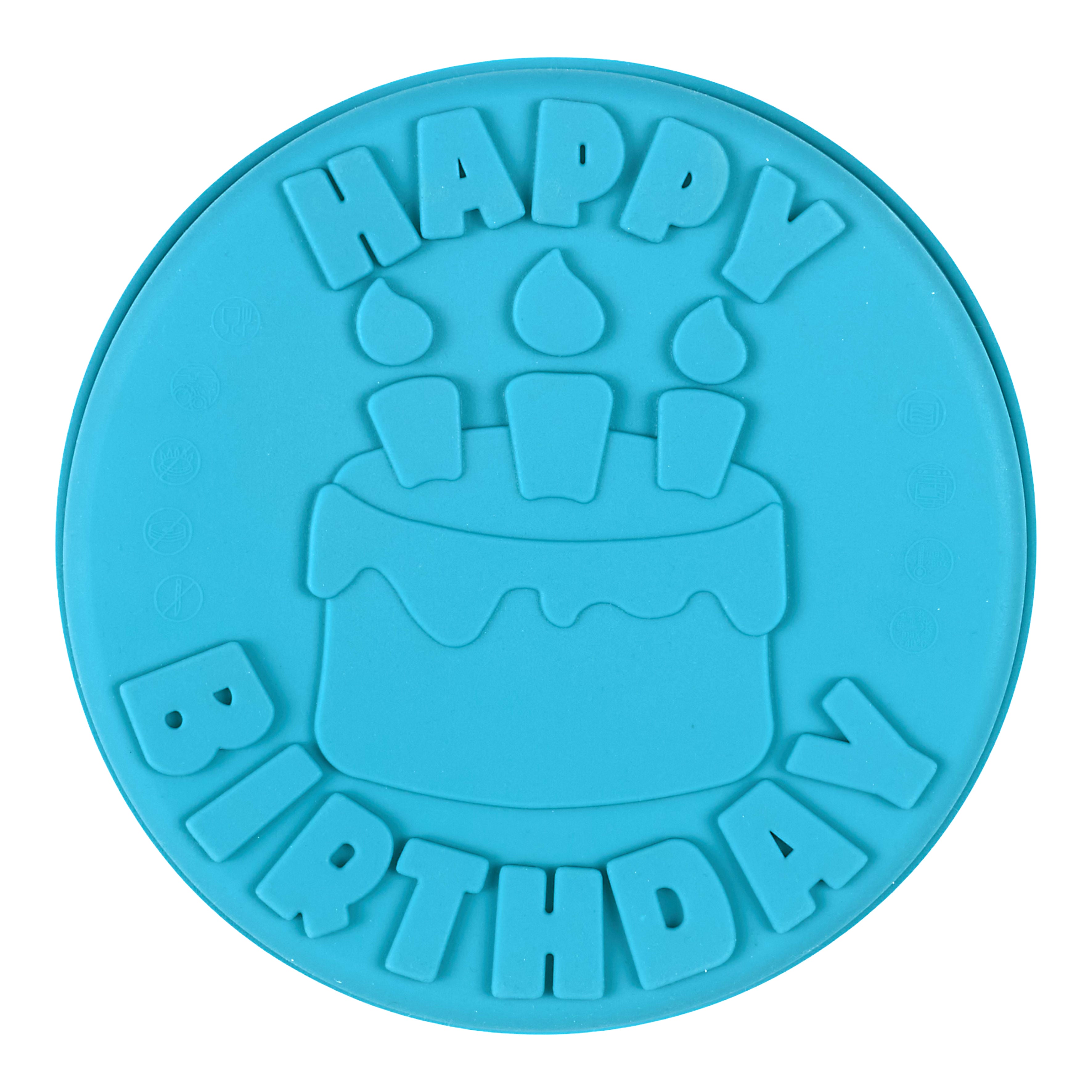 MOULE SILICONE ANNIVERSAIRE D26CM