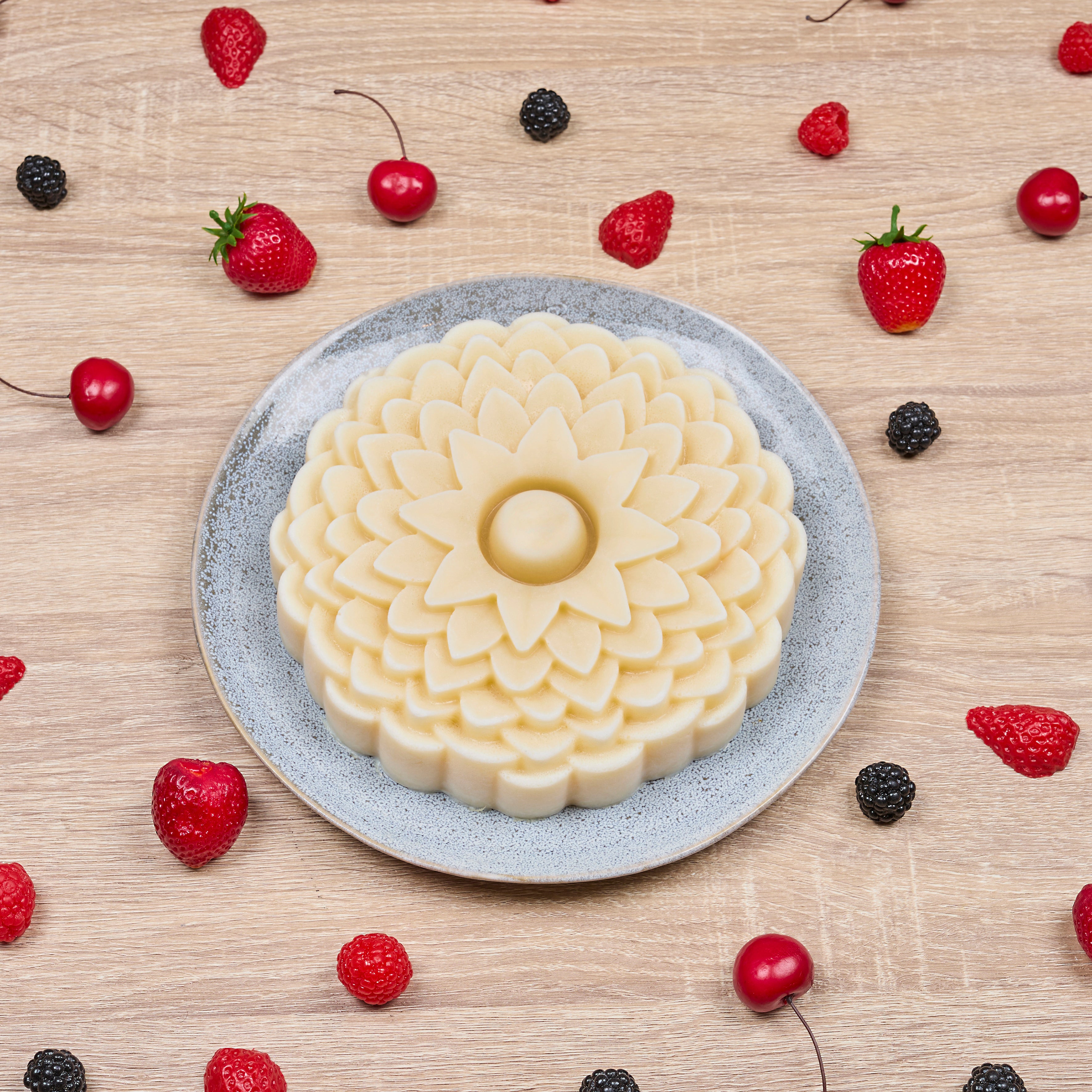 MOULE SILICONE DAHLIA D22,5CM