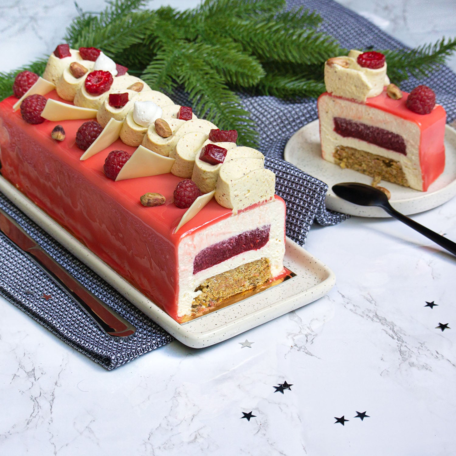 MOULE A BUCHE CARRE 31X10CM