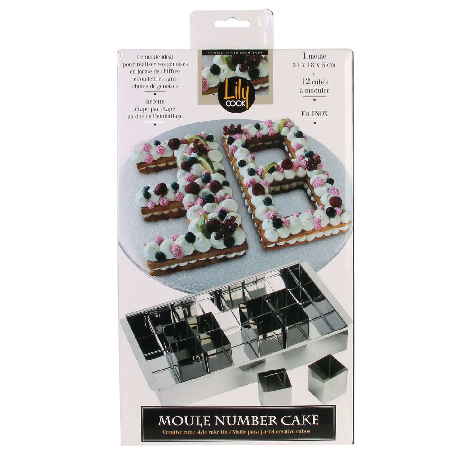 MOULE NUMBER CAKE