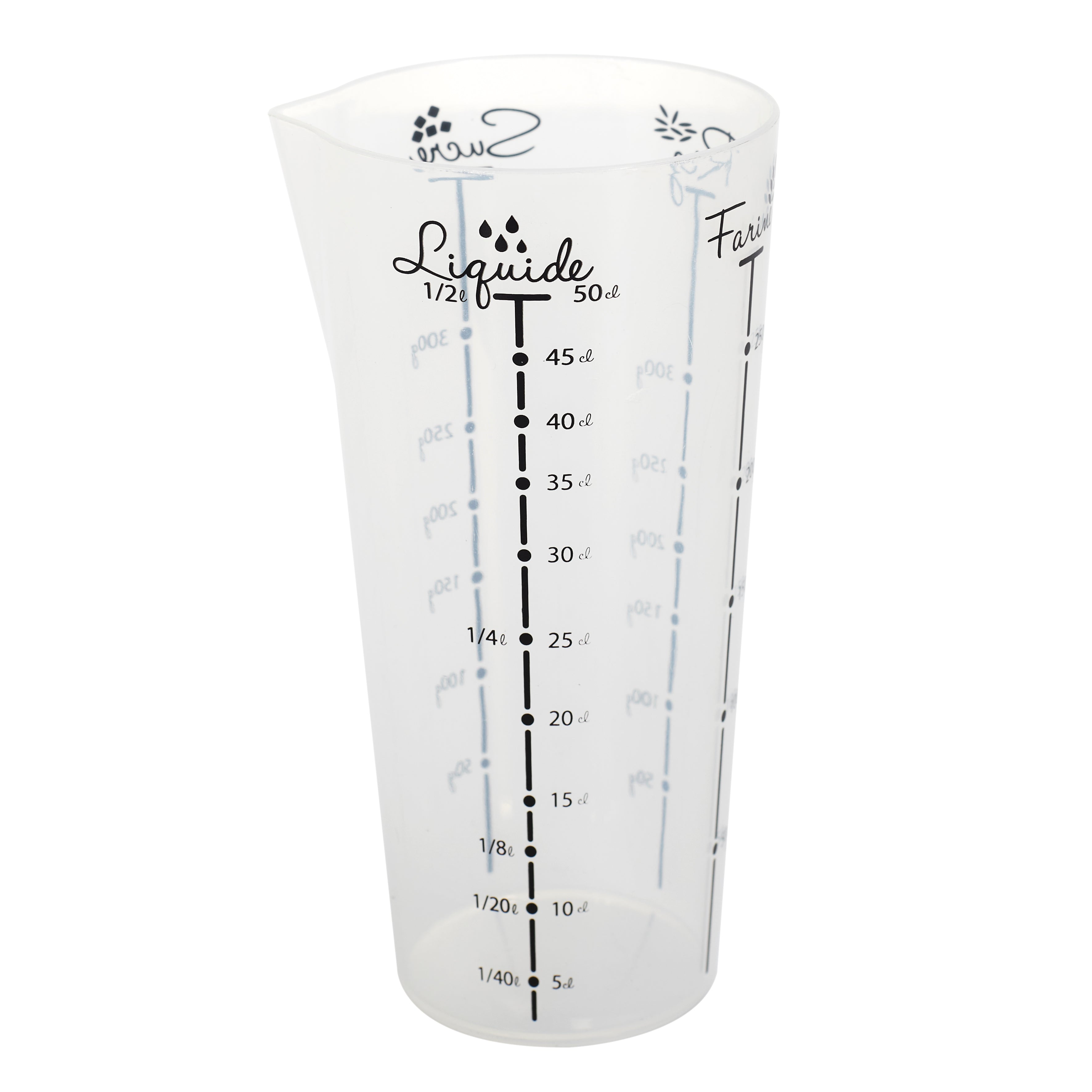 SET 3 USTENSILES AVEC VERRE DOSEUR