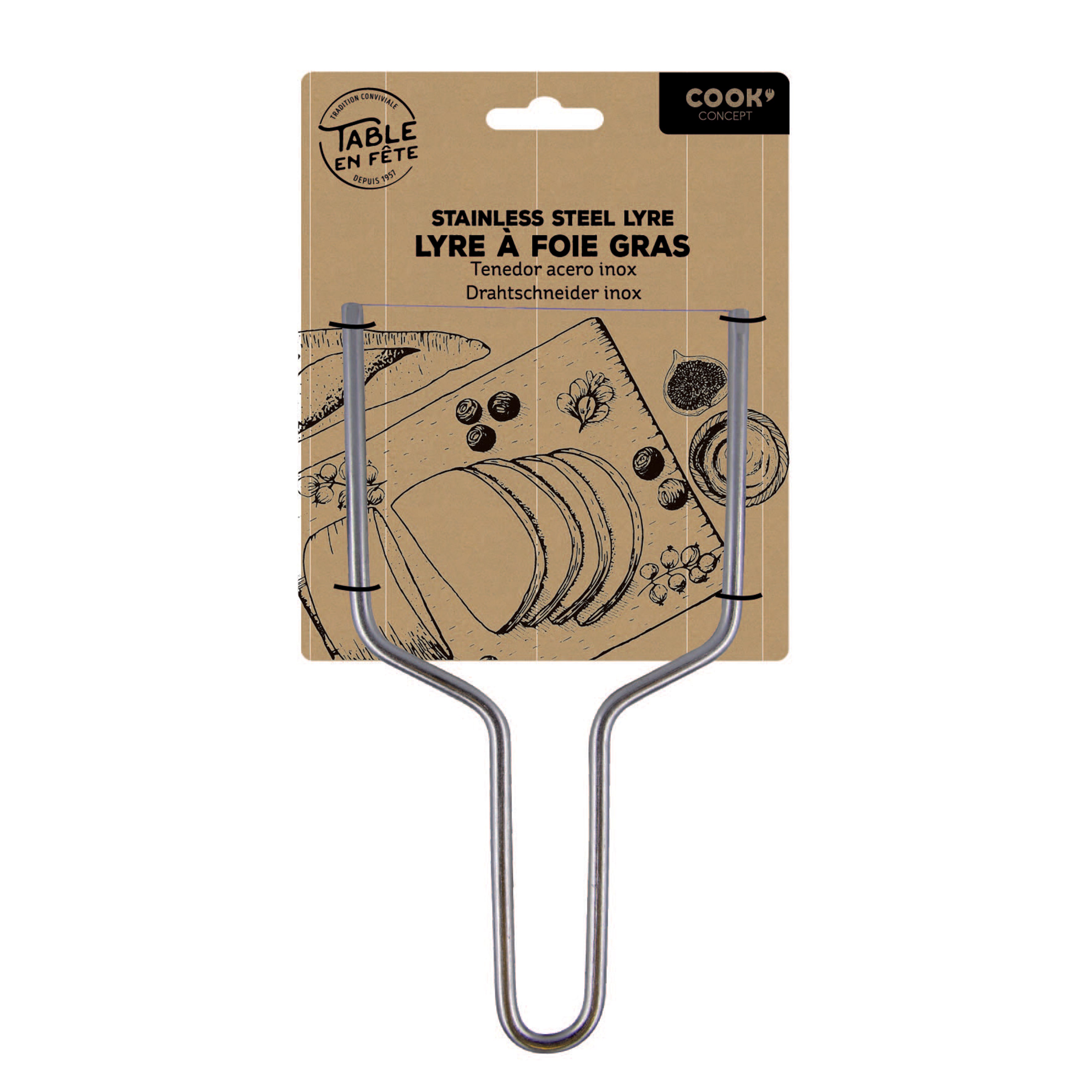 LYRE INOX FOIE GRAS