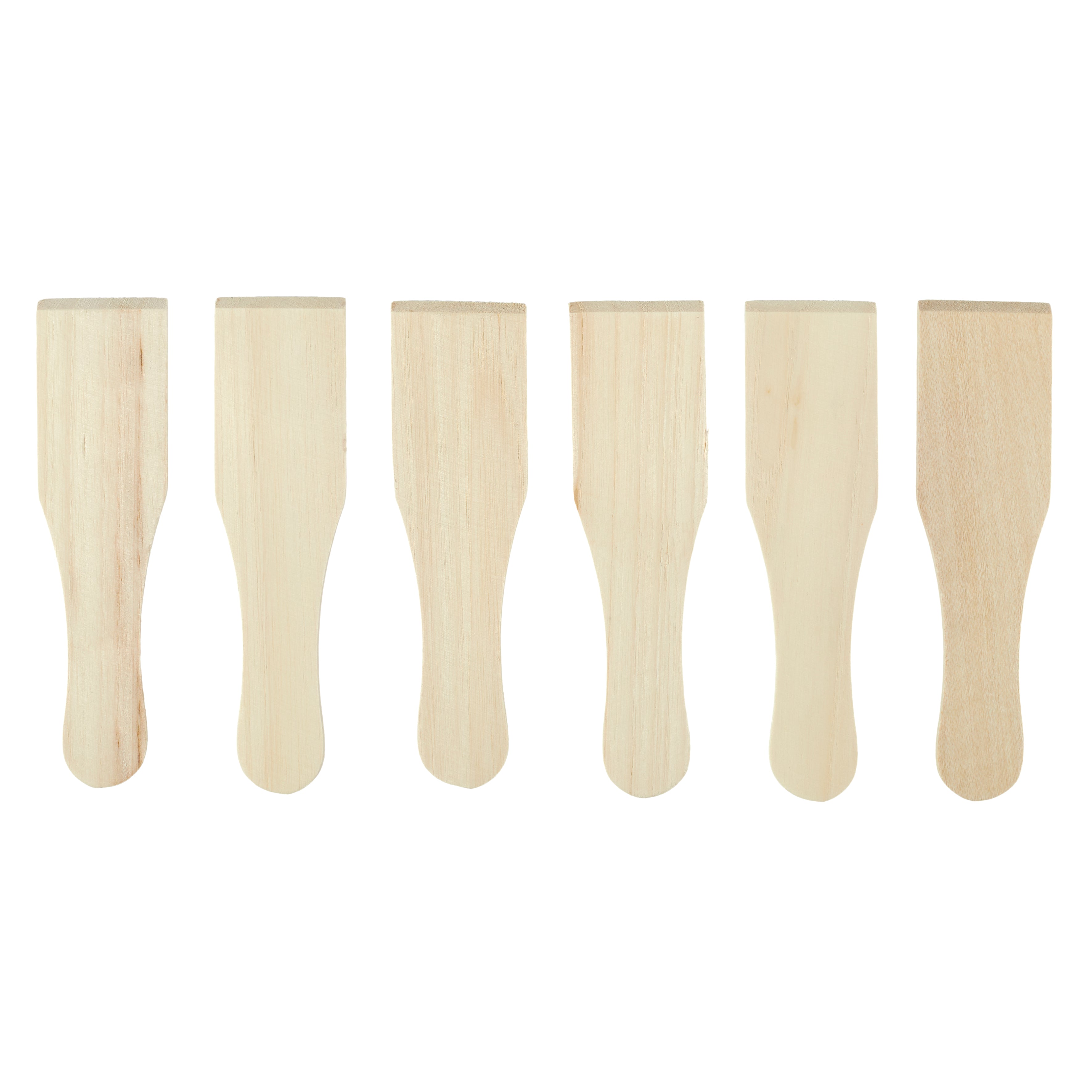 SPATULE A RACLETTE EN BOIS X6