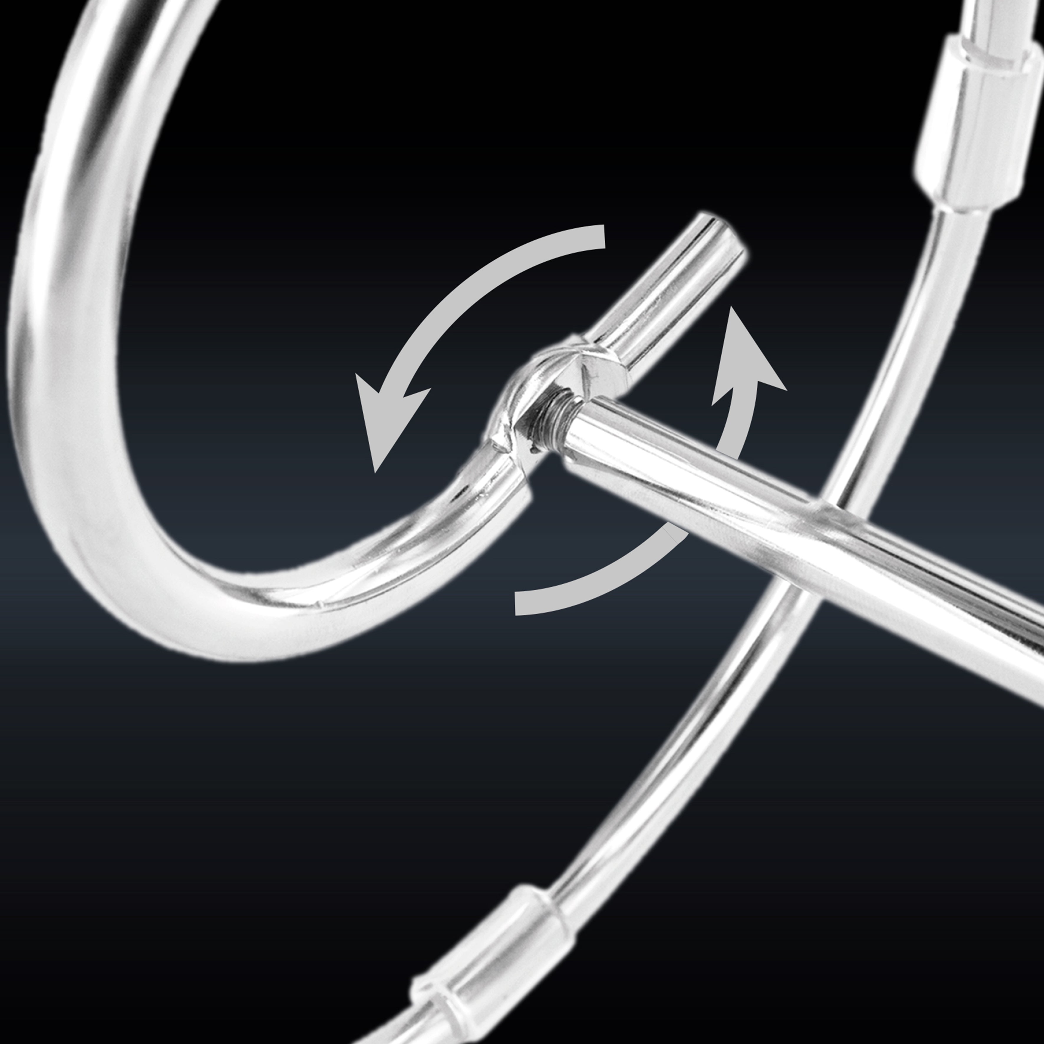 SECHOIR A CARAFE METAL CHROME