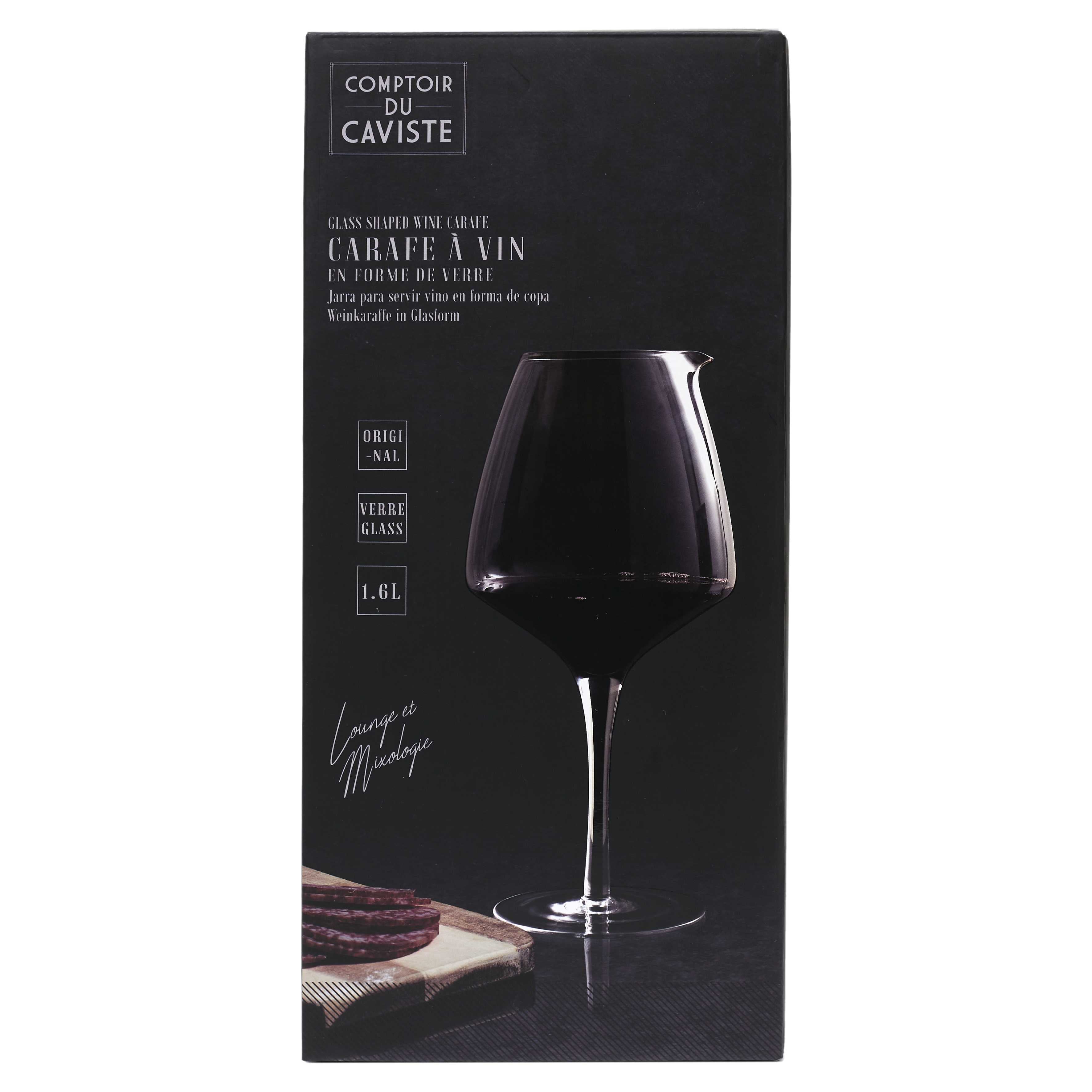 CARAFE VIN FORME VERRE 1.6L