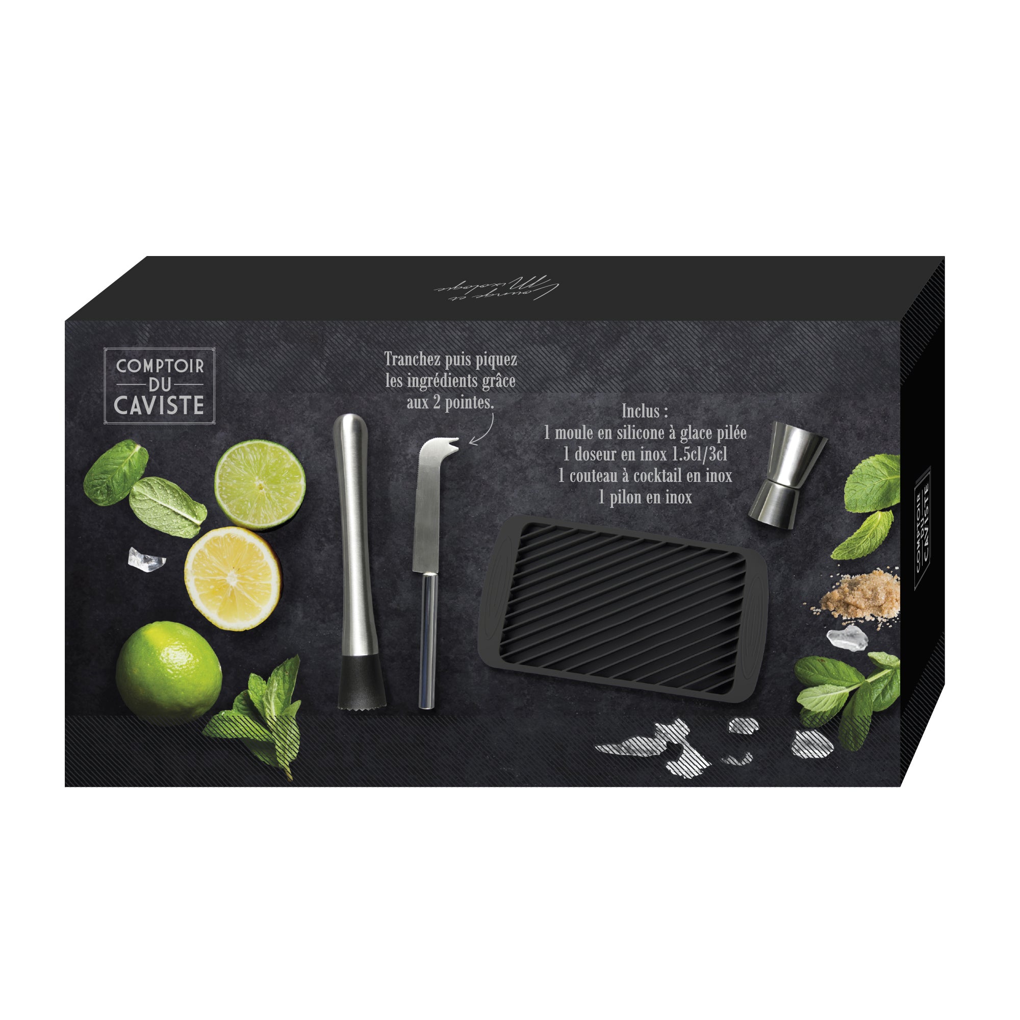COFFRET A MOJITO 4 ACCESSOIRES