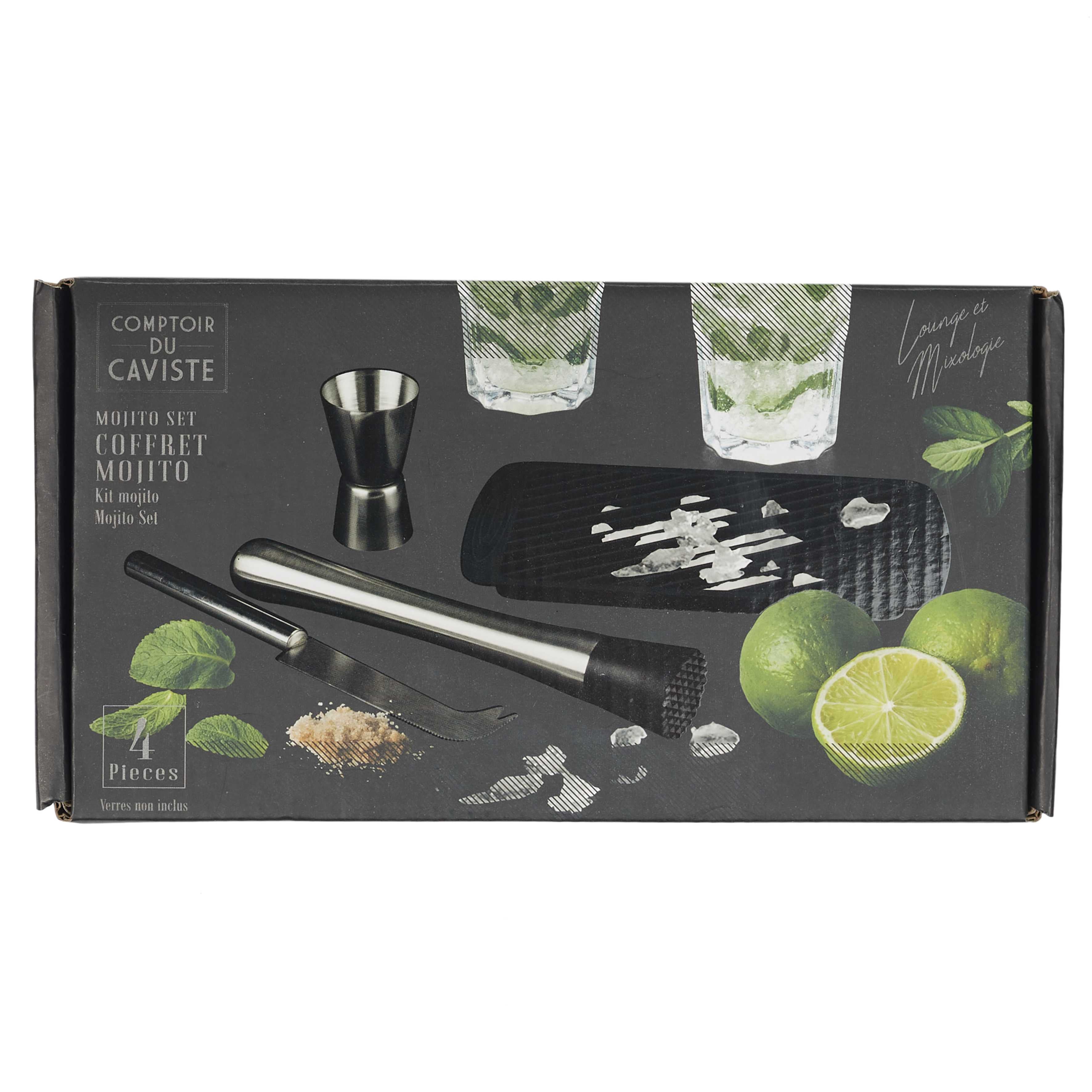 COFFRET A MOJITO 4 ACCESSOIRES