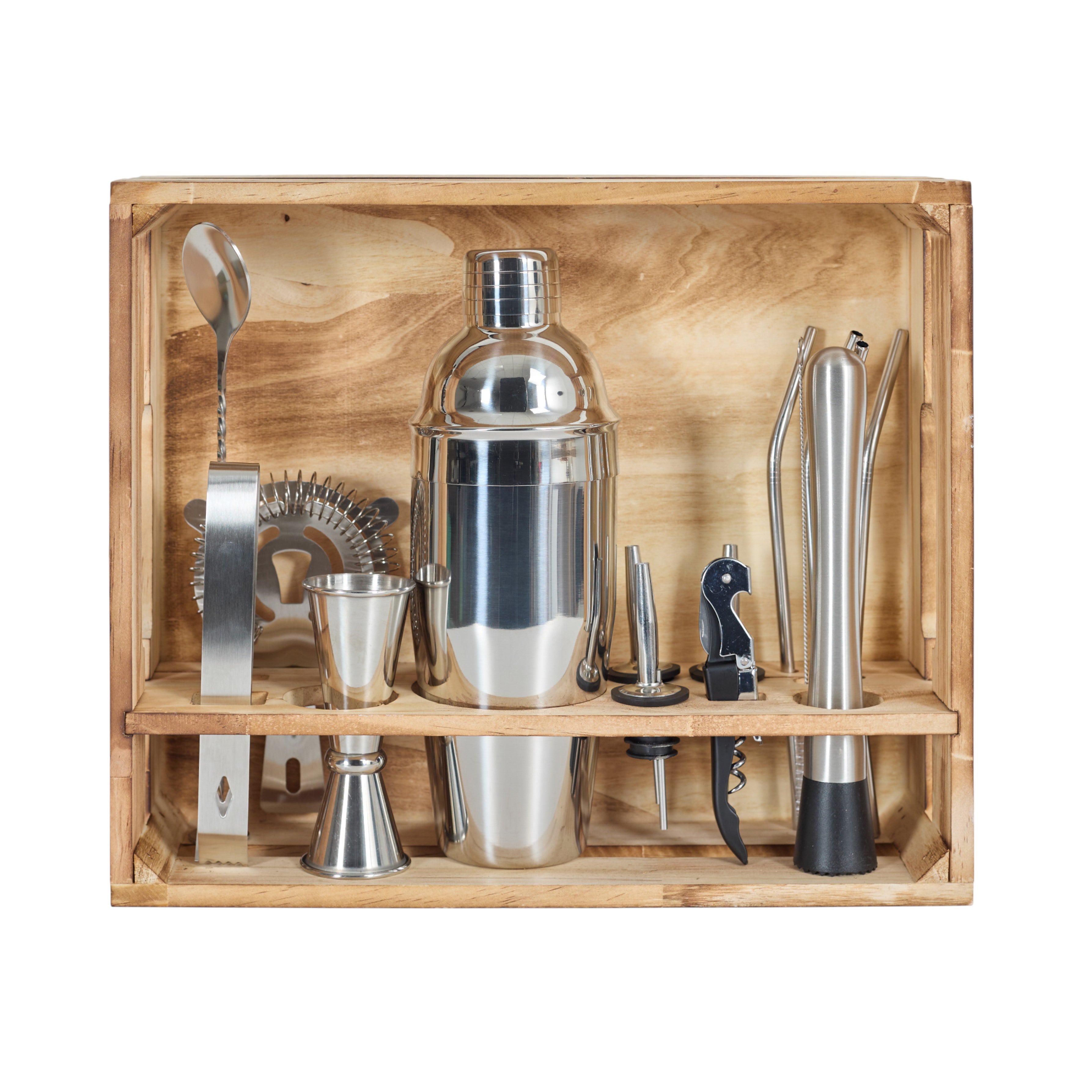 SET A COCKTAIL DE 16 ACCESSOIRES