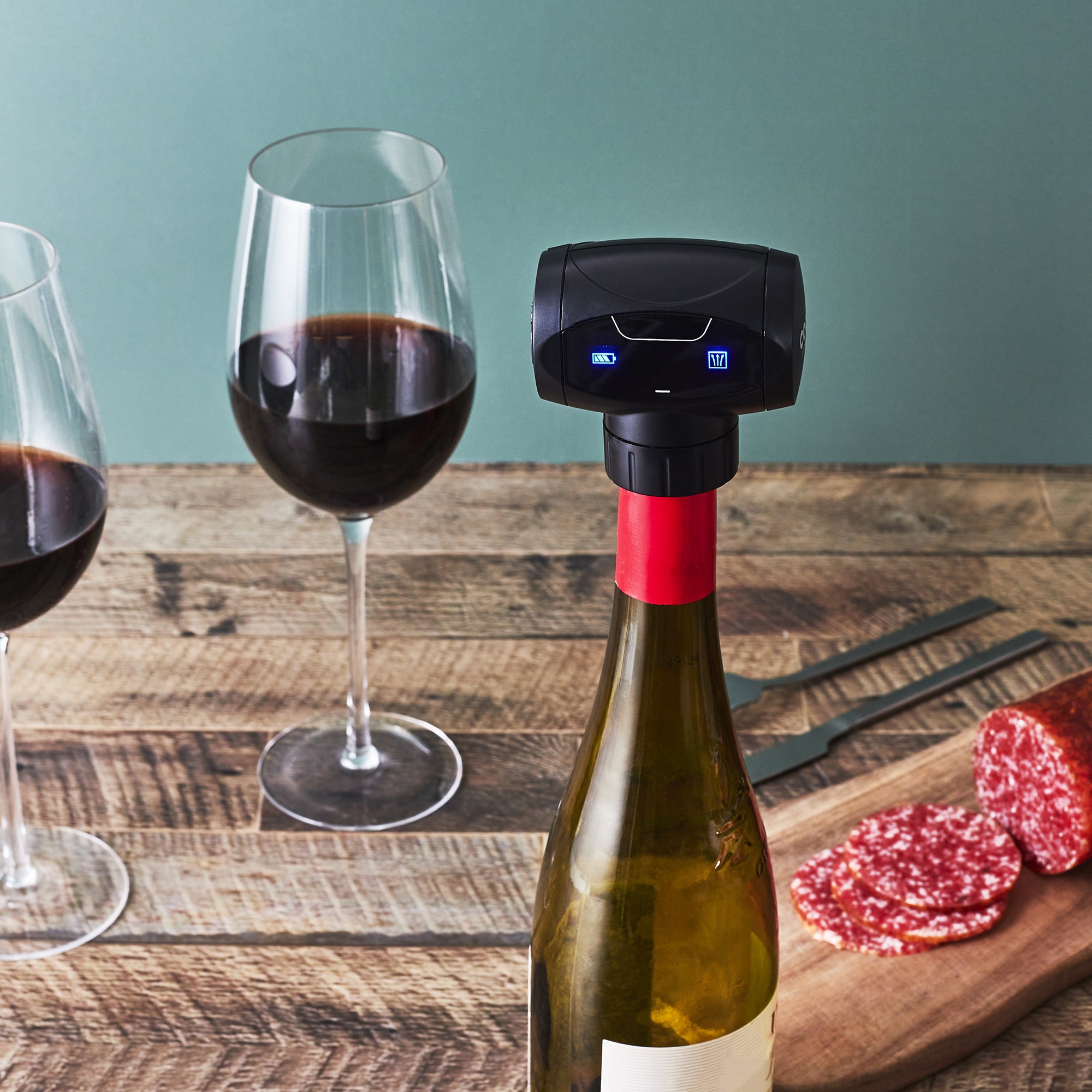 BOUCHON DE VIN VIDE D AIR ELECTRIQUE