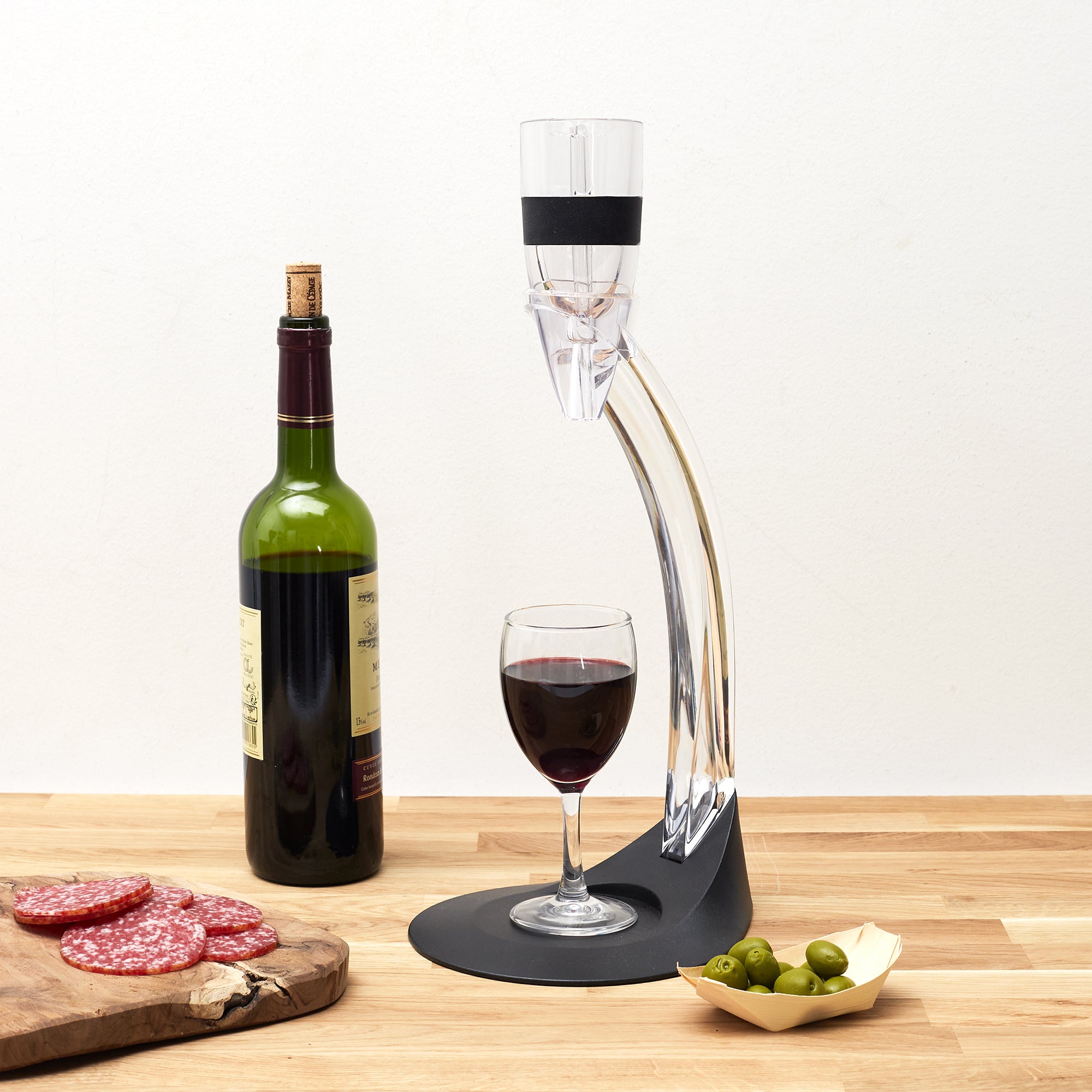 AERATEUR DE VIN AVEC SUPPORT