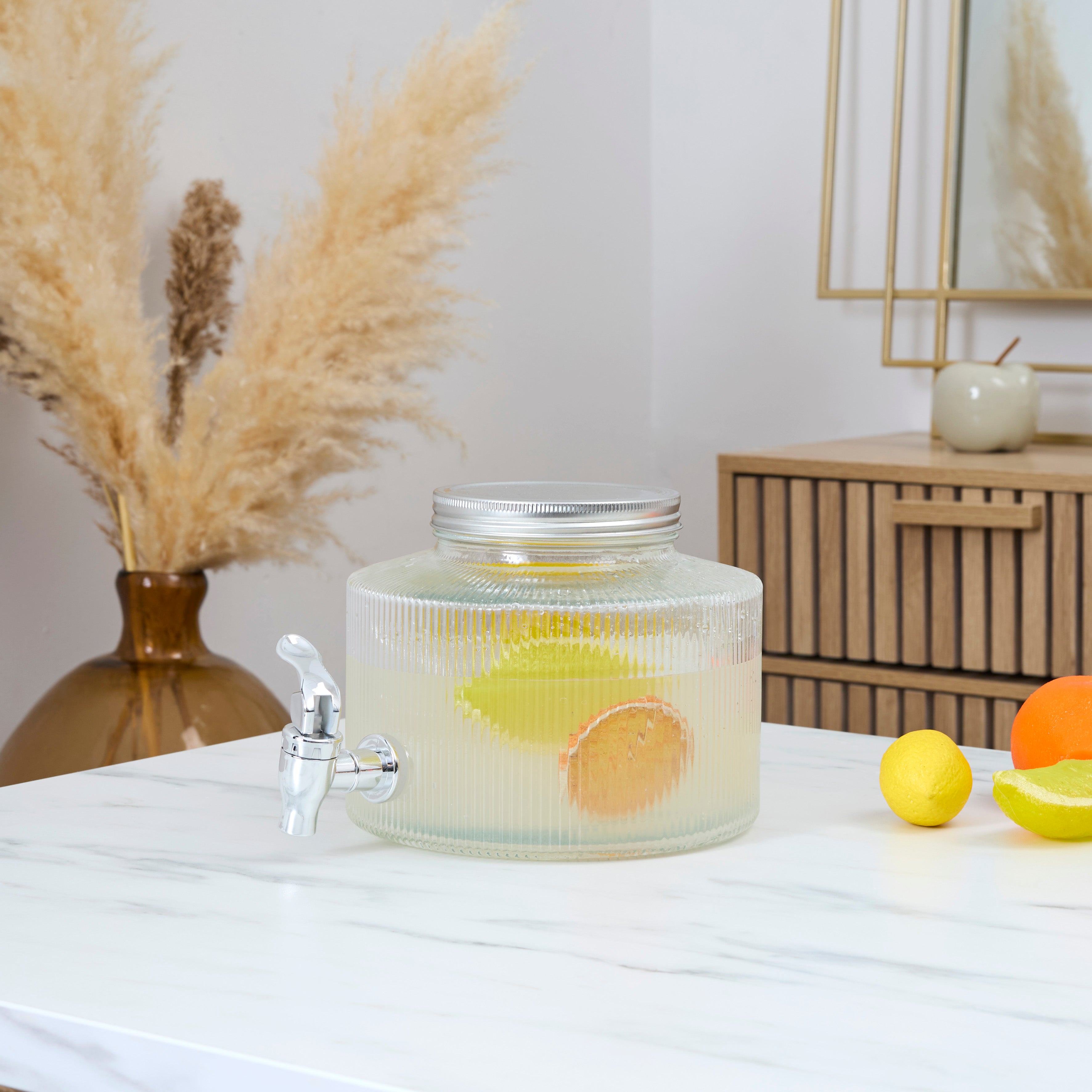 FONTAINE STRIEE RONDE 2L VERRE