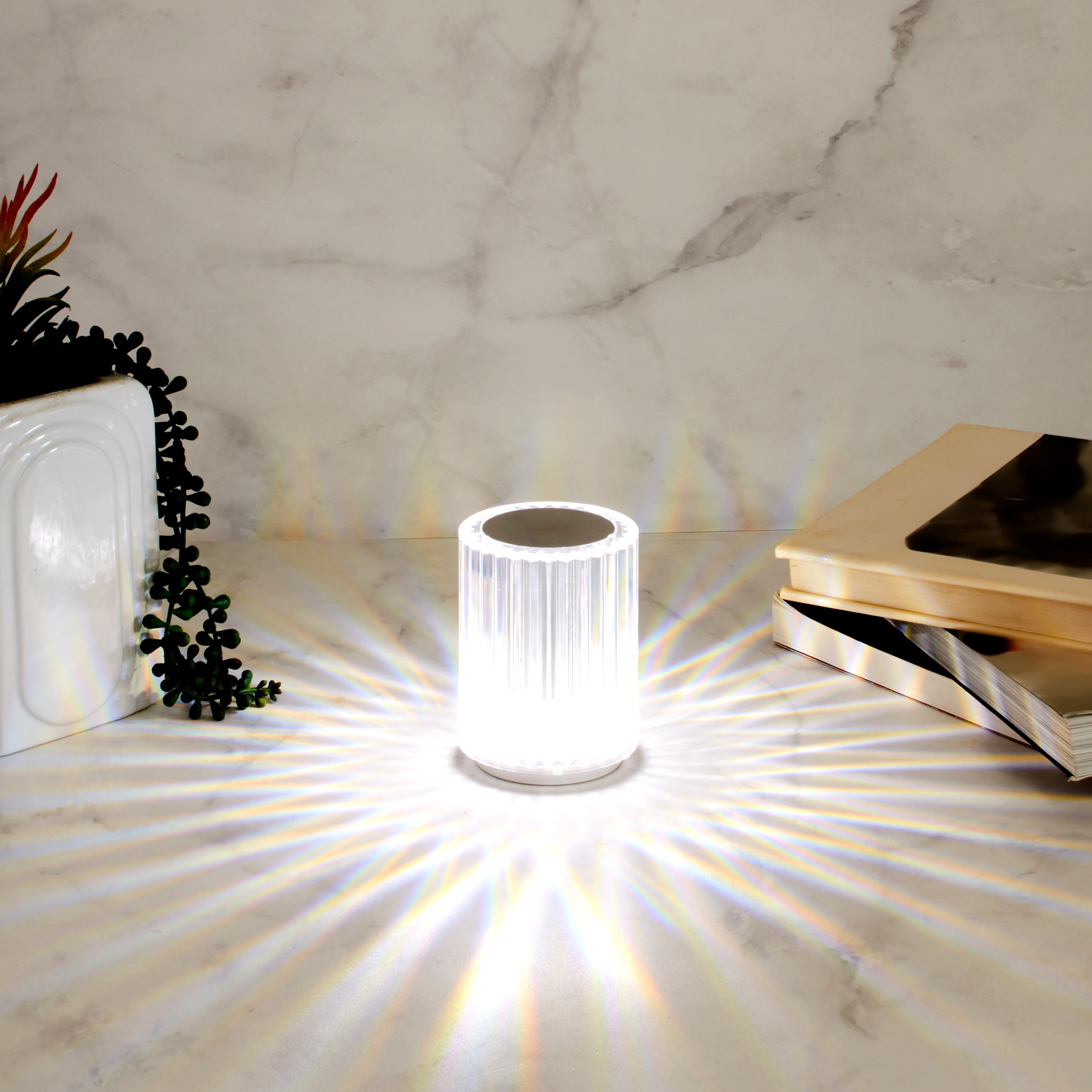 LAMPE TACTILE RECHARGEABLE LUMIERE BLANCHE