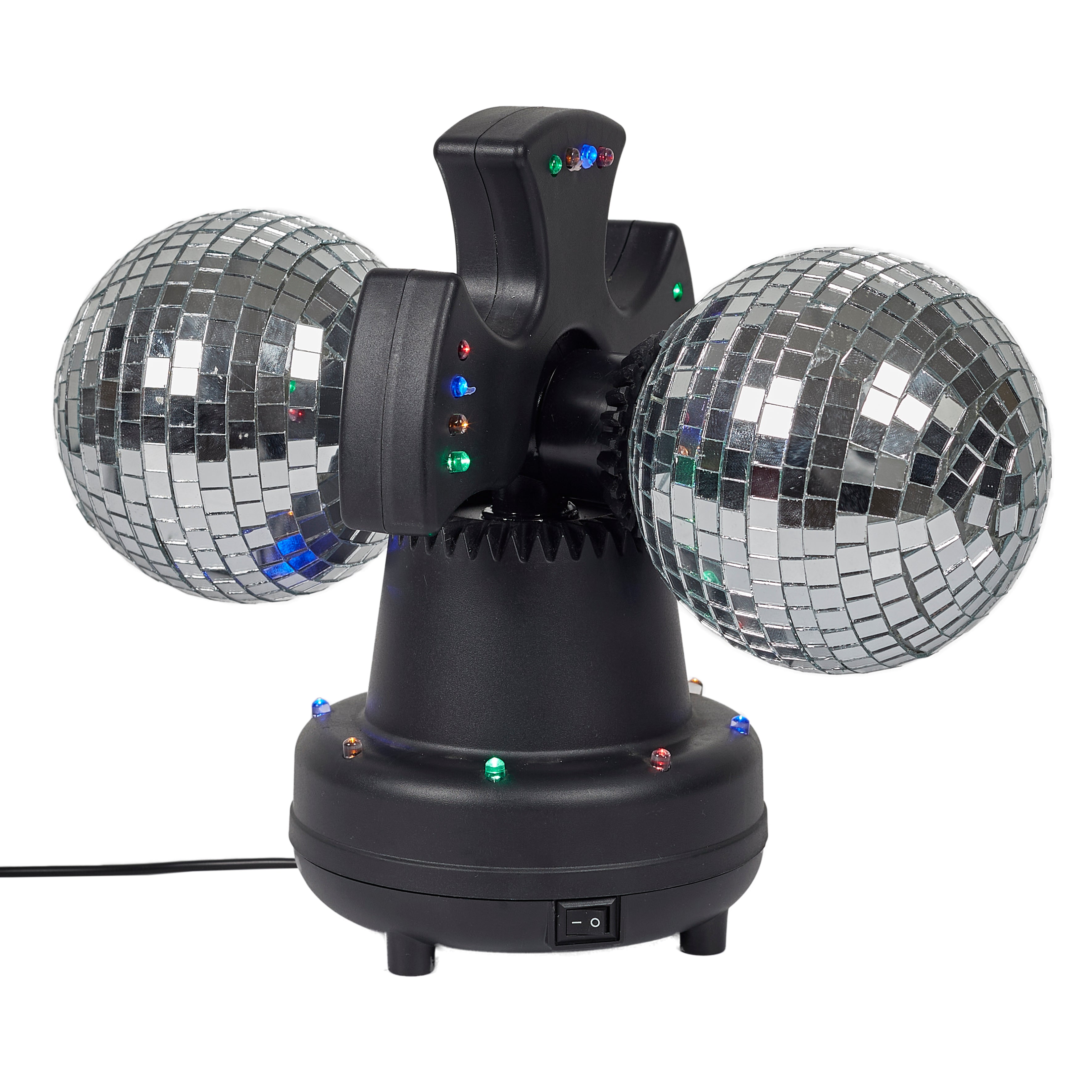 LAMPE BOULE DISCO DOUBLE USB