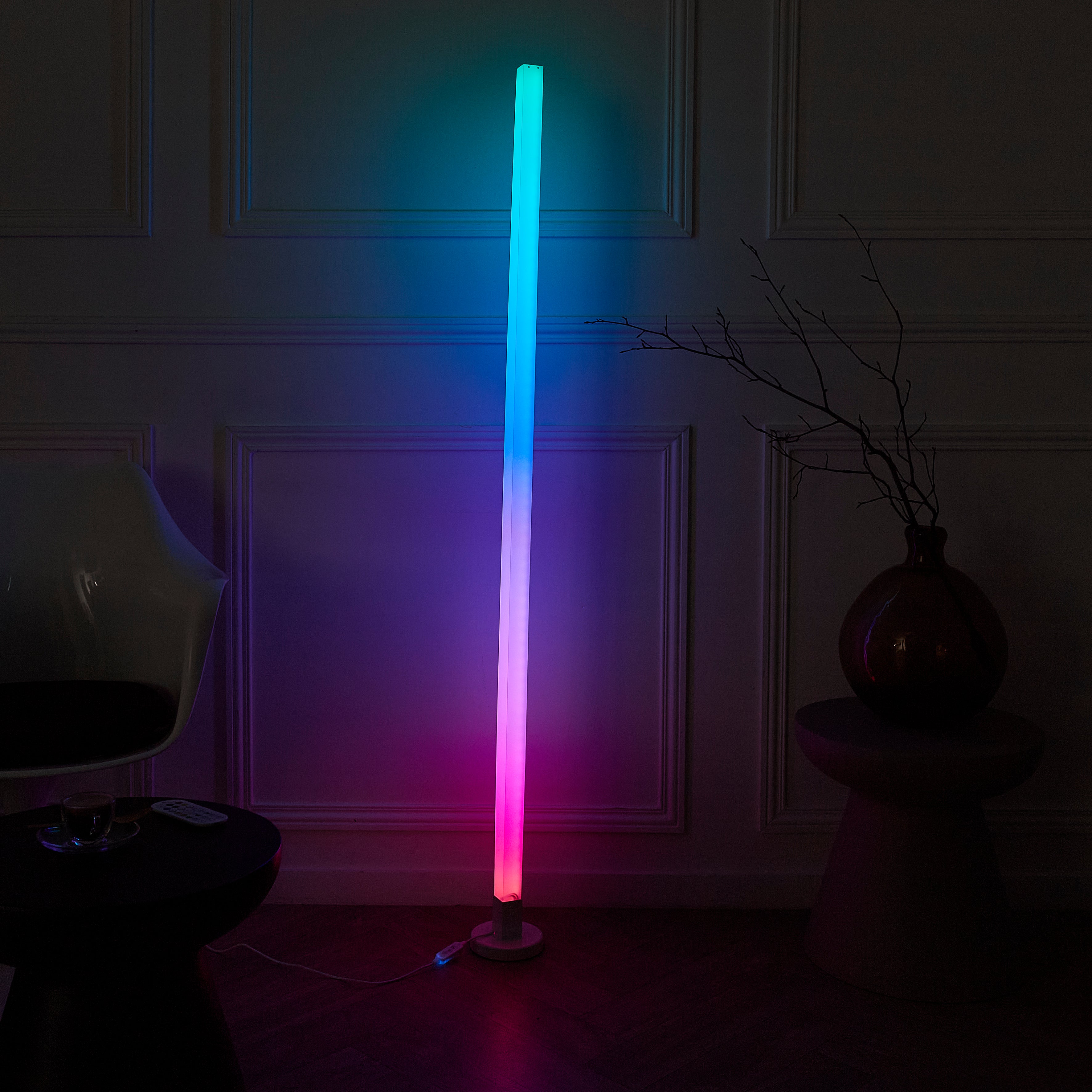 TUBE LED 151CM AVEC TELECOMMANDE A MONTER