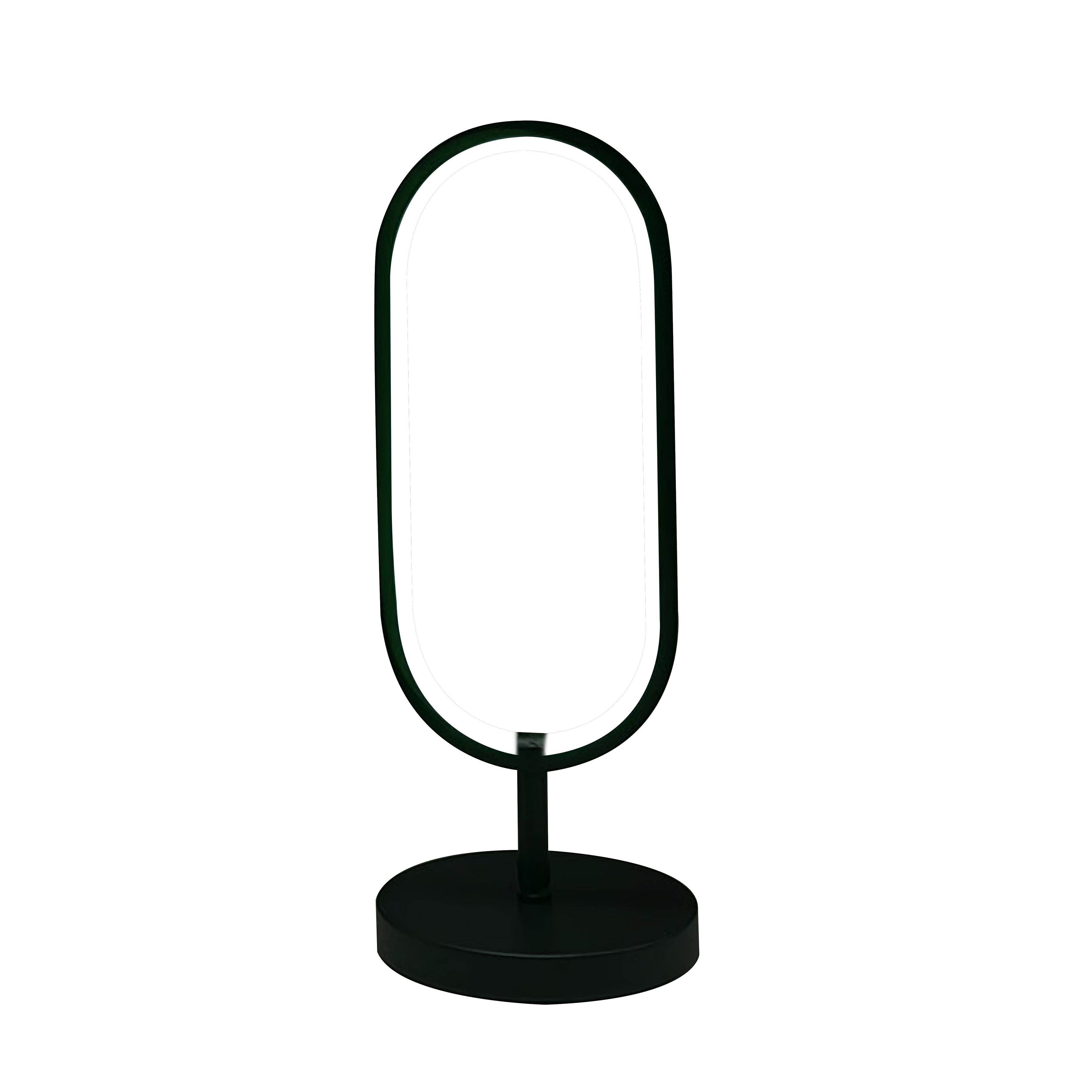 LAMPE DE TABLE LED USB ICONIC NOIR