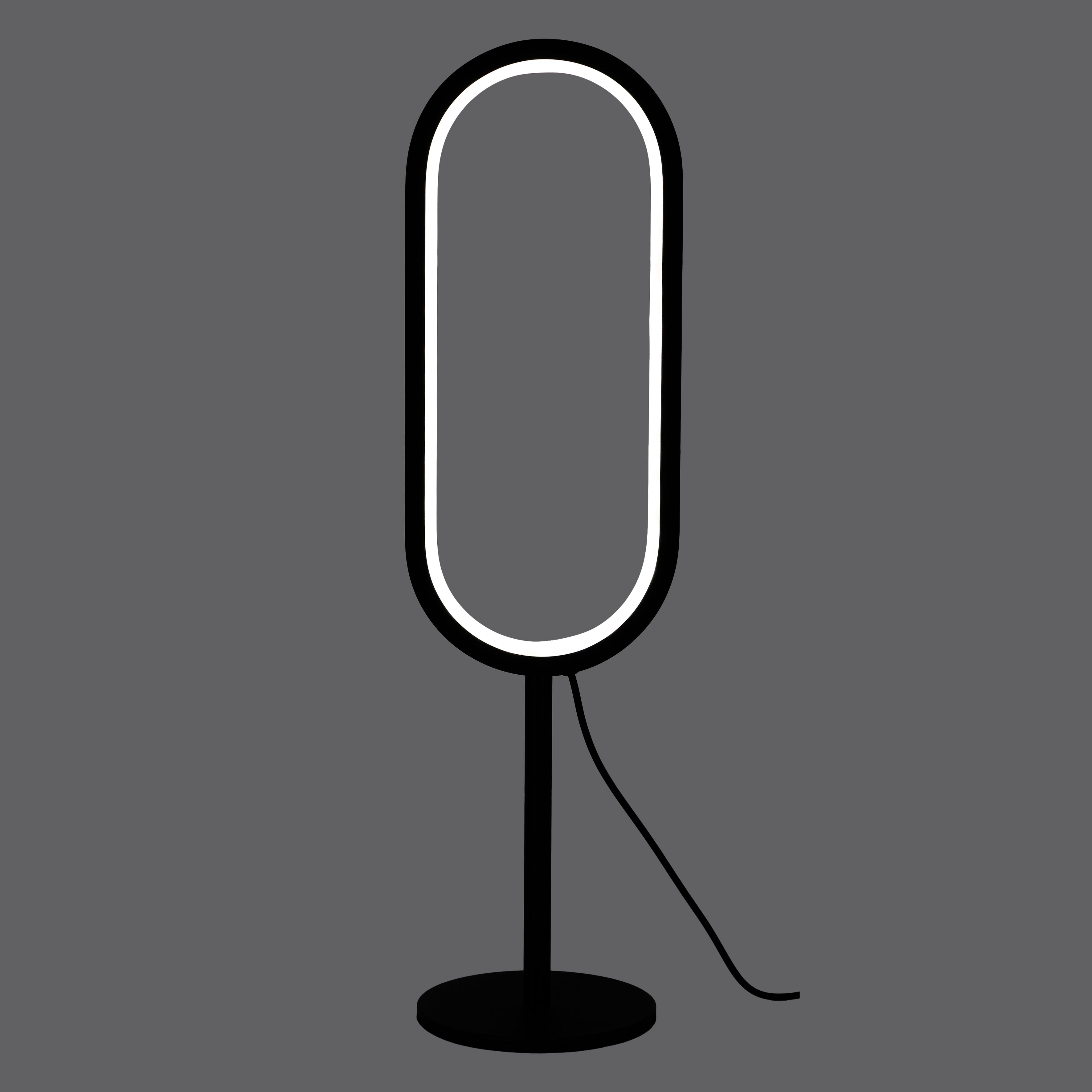 LAMPE DE TABLE LED USB ICONIC NOIR