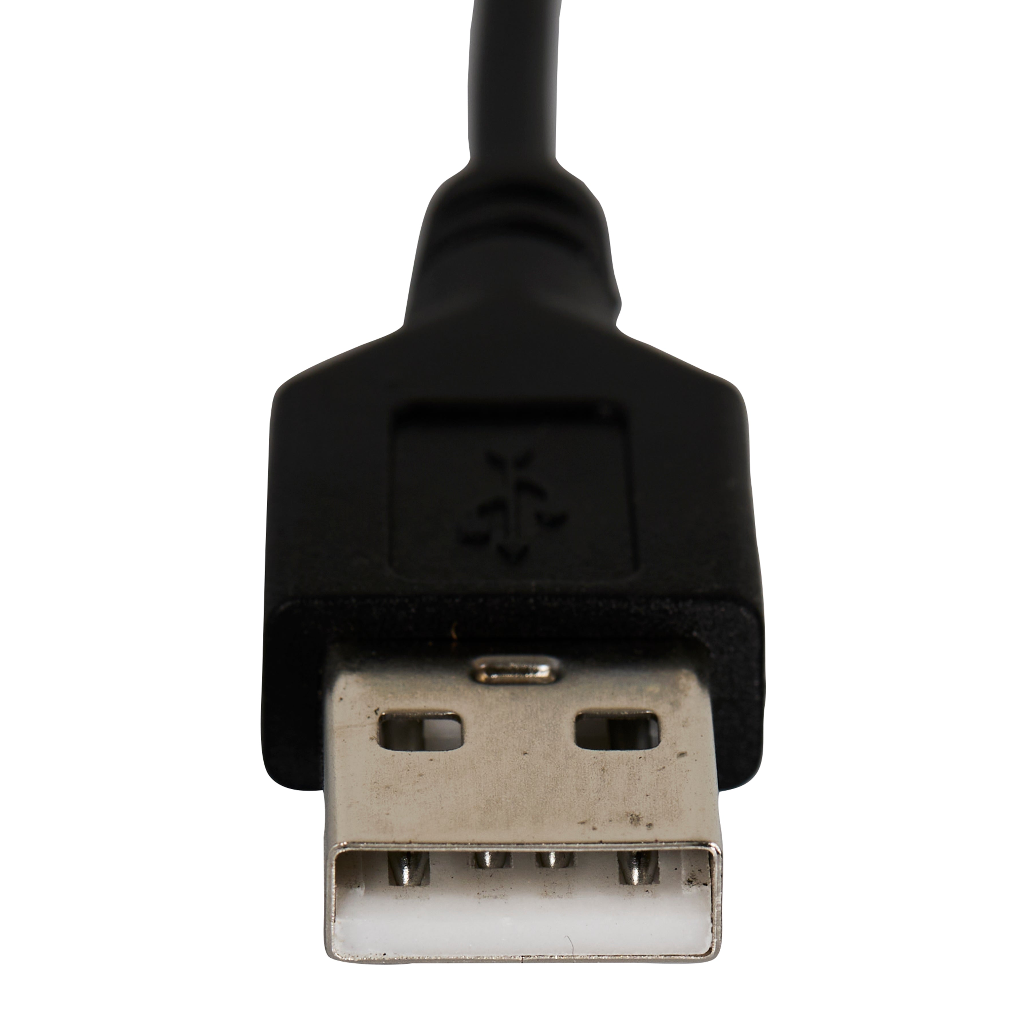 LAMPE DE TABLE LED USB ICONIC NOIR