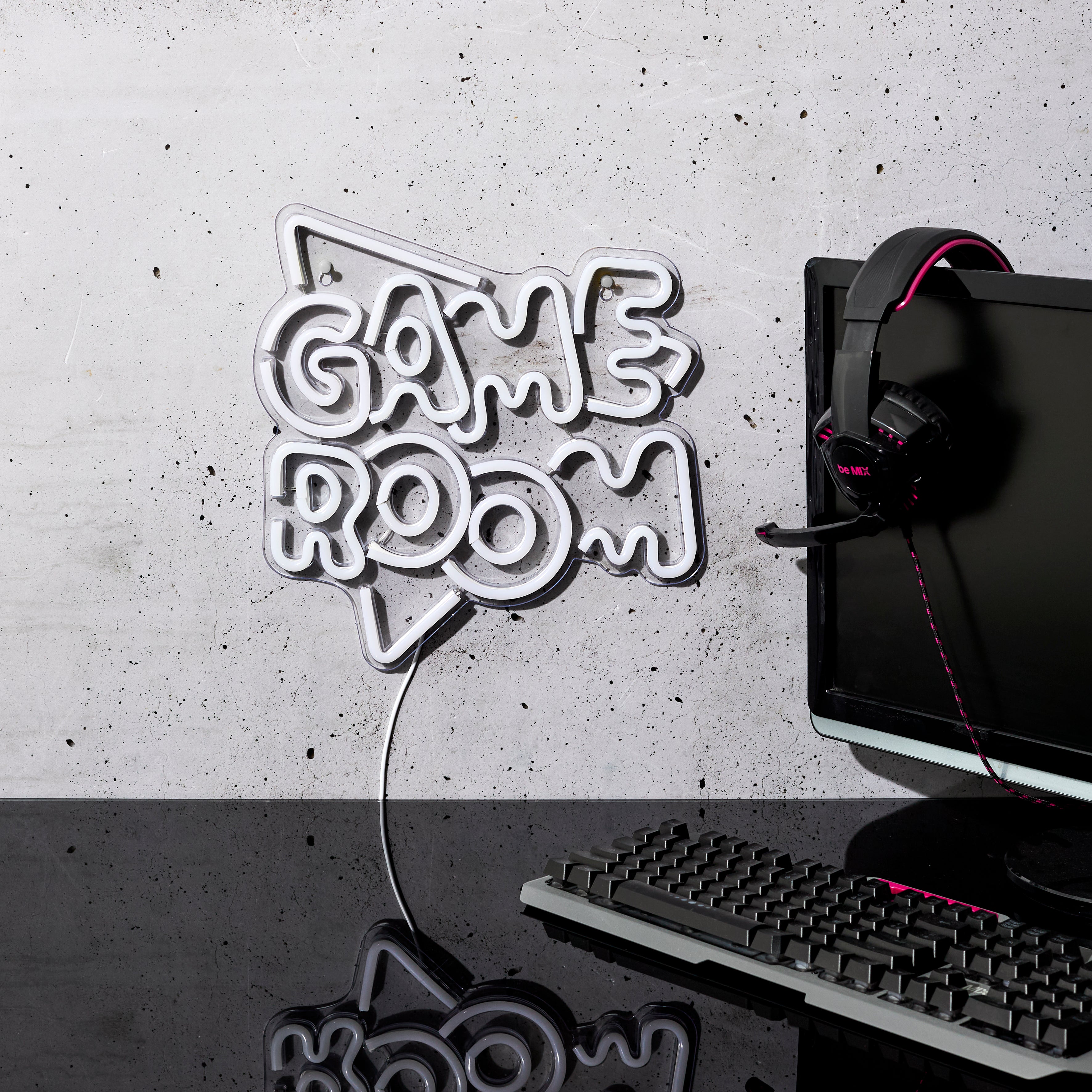 LAMPE LED EFFET NEON GAME ROOM