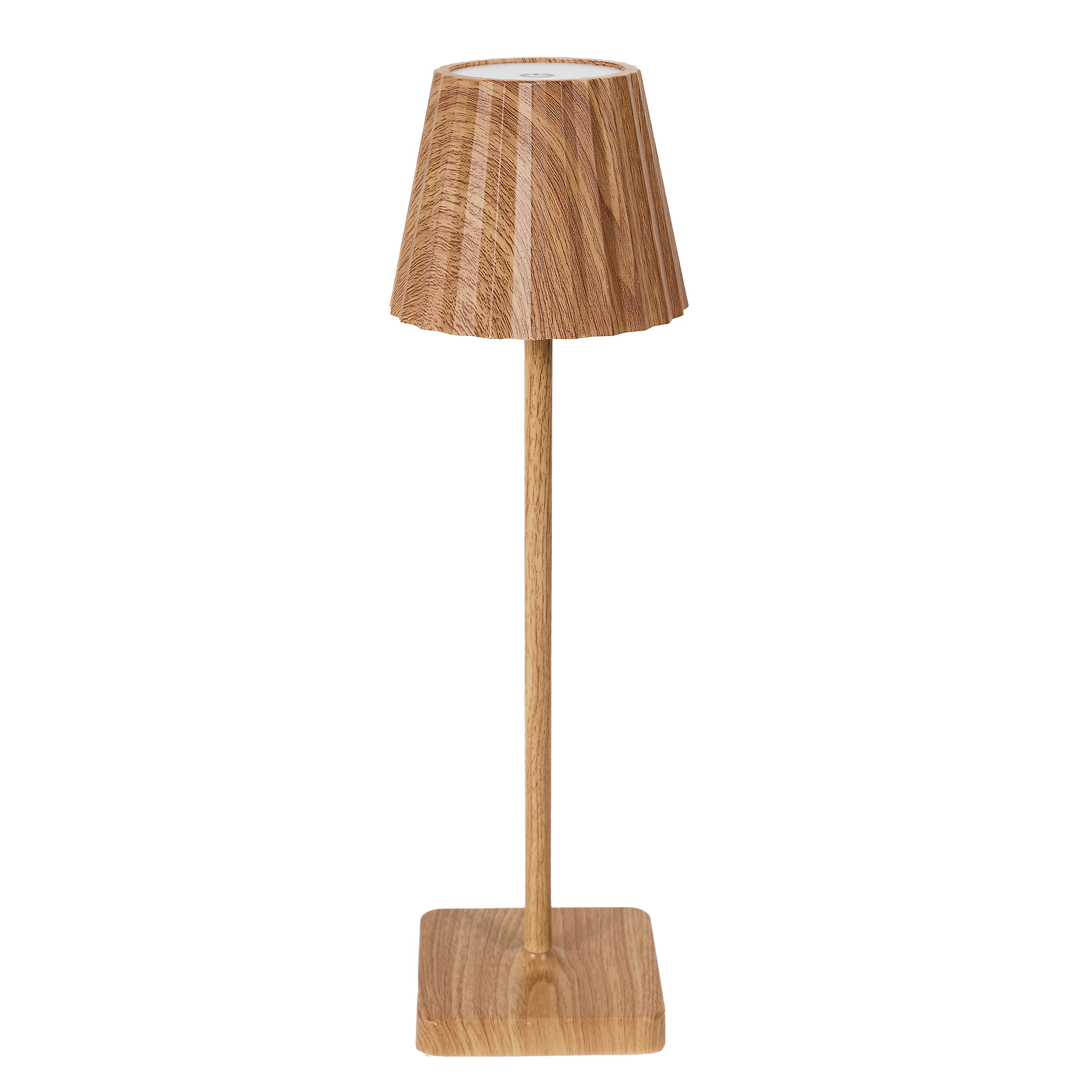LAMPE DE TABLE RECHARGEABLE USB BOIS CLAIR