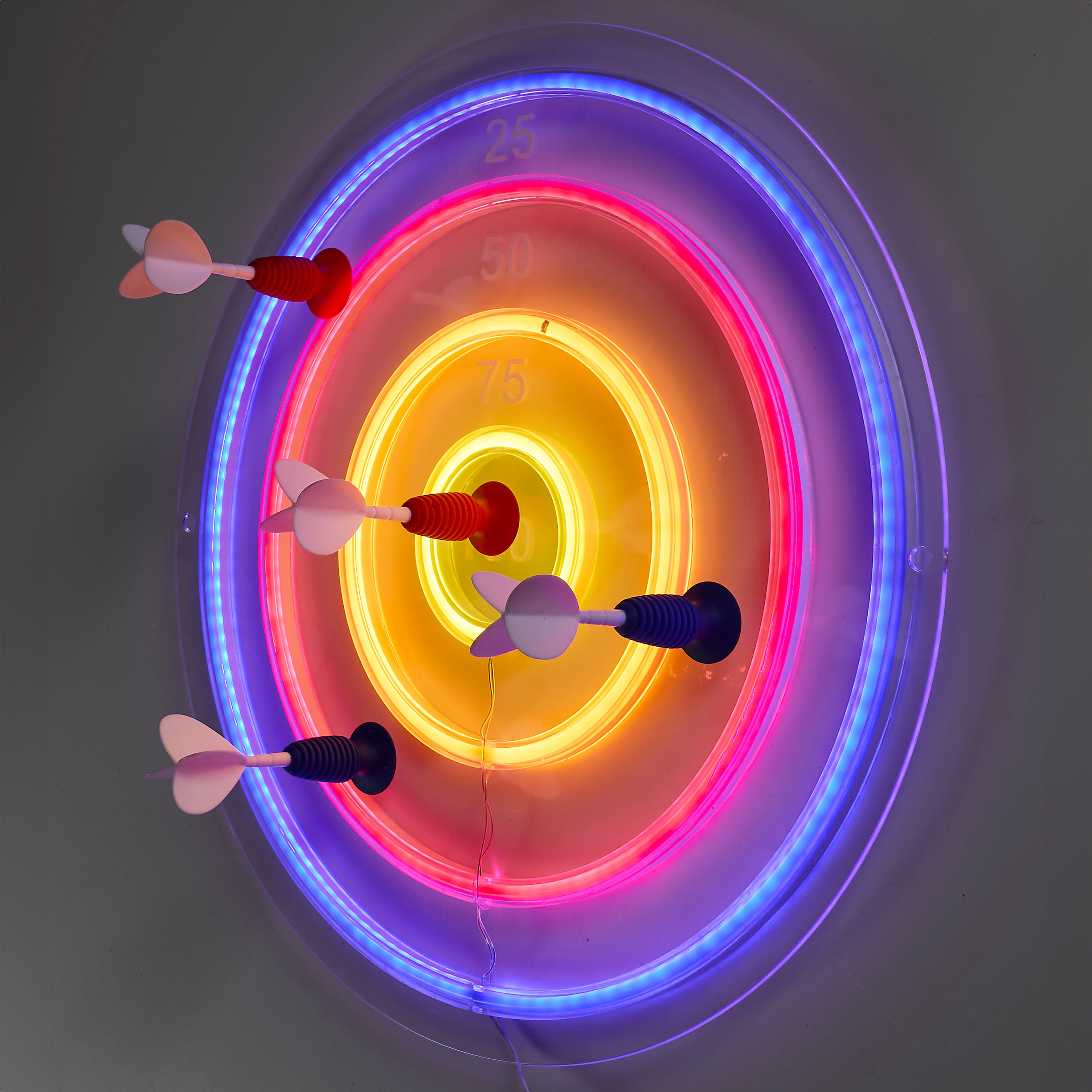LAMPE LED EFFET NEON CIBLE USB