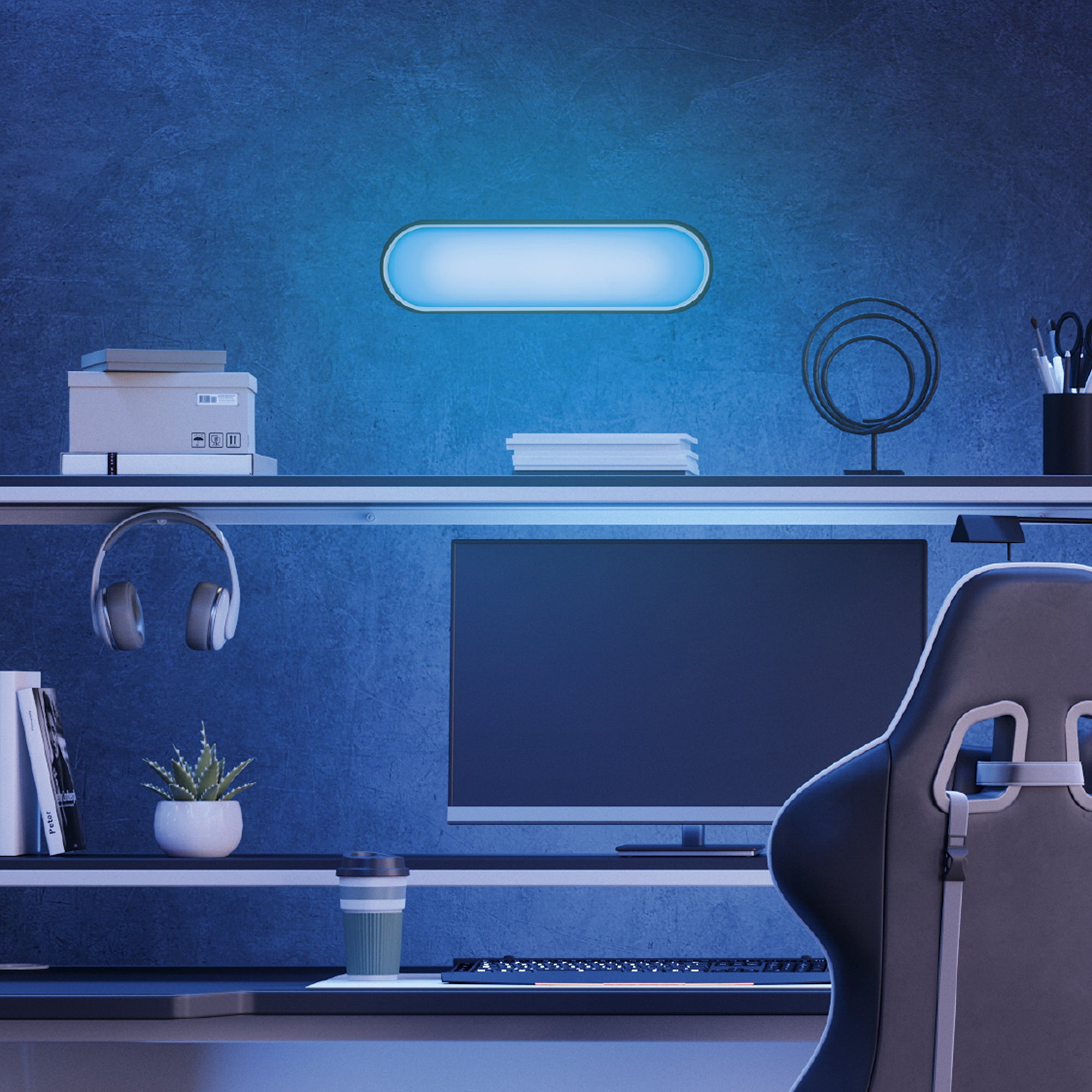 LAMPE LED D AMBIANCE RECHARGEABLE MAGNETIQUE