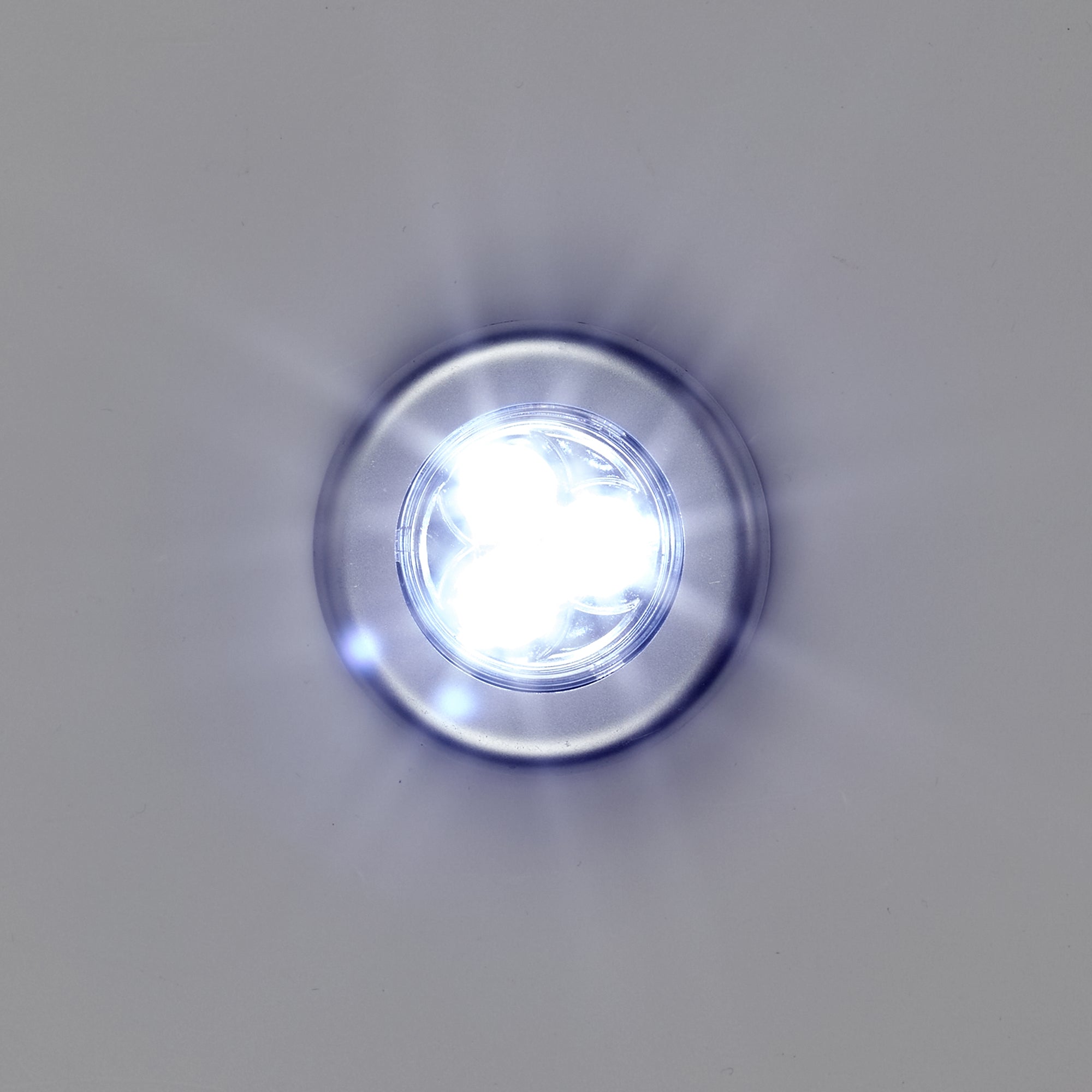 LAMPE 3 LEDS A PRESSION ADHESIVE X3